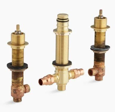 Kohler 1/2 Inch High-Flow Valve System with Diverter for Finished-Deck or Rim-Mount Installation Only
