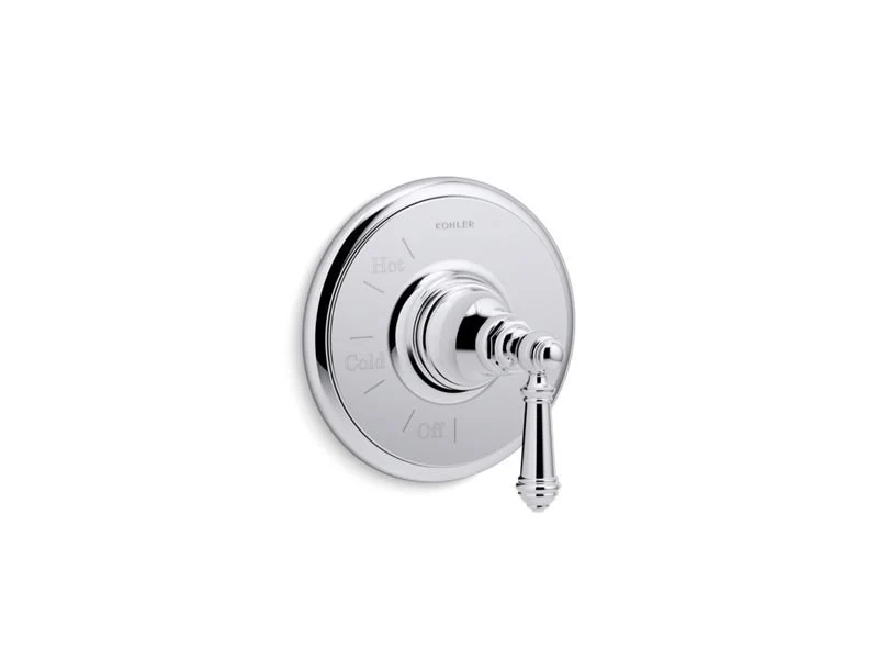 Kohler Artifacts Pressure Balanced Valve Trim Only with Single Lever Handle - Less Rough In