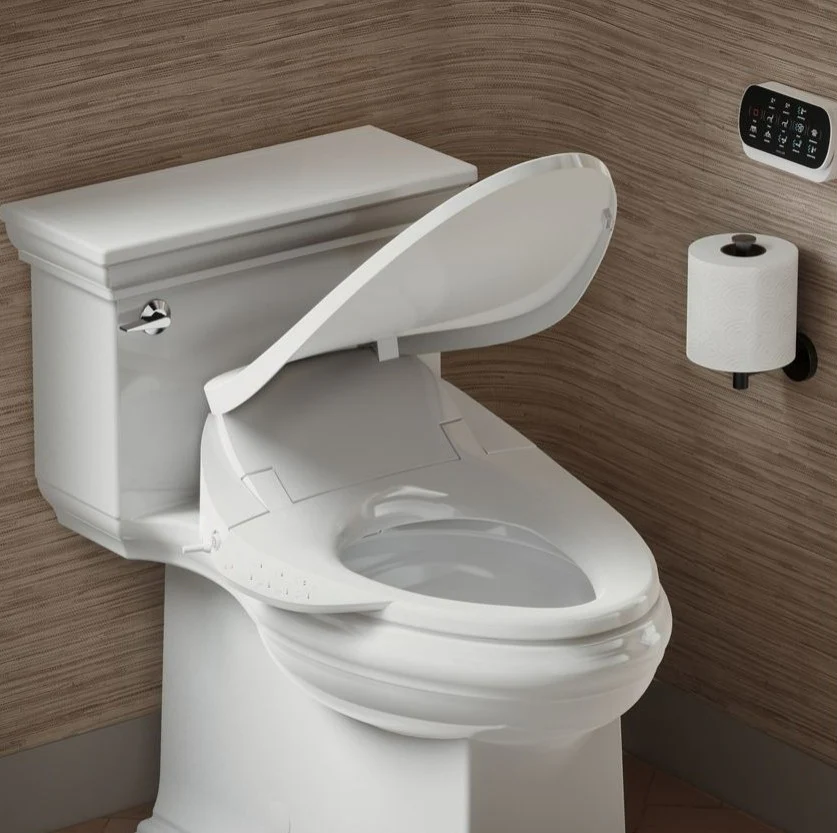 KOHLER C3-230 Elongated Bidet Seat with Heated Water, UV Self-Cleaning Wand & Touchscreen Remote - Image 4