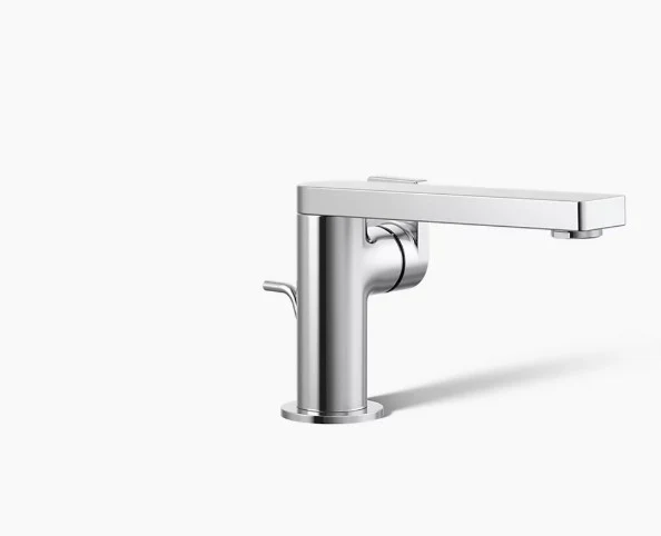 Kohler Composed Single Hole Bathroom Faucet with Pop-Up Drain Assembly - Image 2