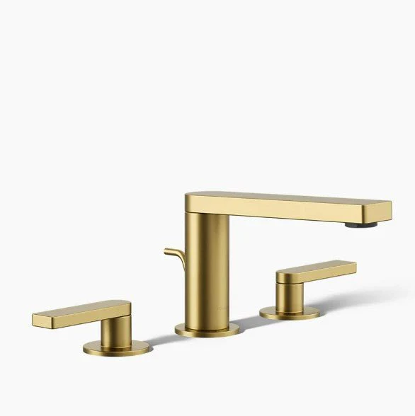 Kohler Composed Widespread Bathroom Faucet with Lever Handles - Pop Up Included - Image 3