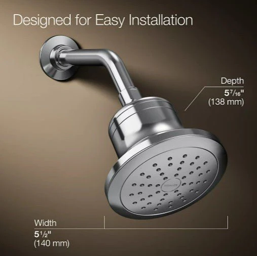 Kohler Cinq Filtered Showerhead 2.5 GPM (K33631-Y Series) - Image 5