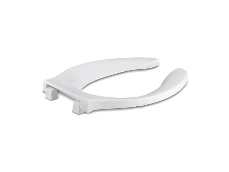 Kohler Stronghold Seat With Check Hinge Open Front Commercial, Integrated Handle