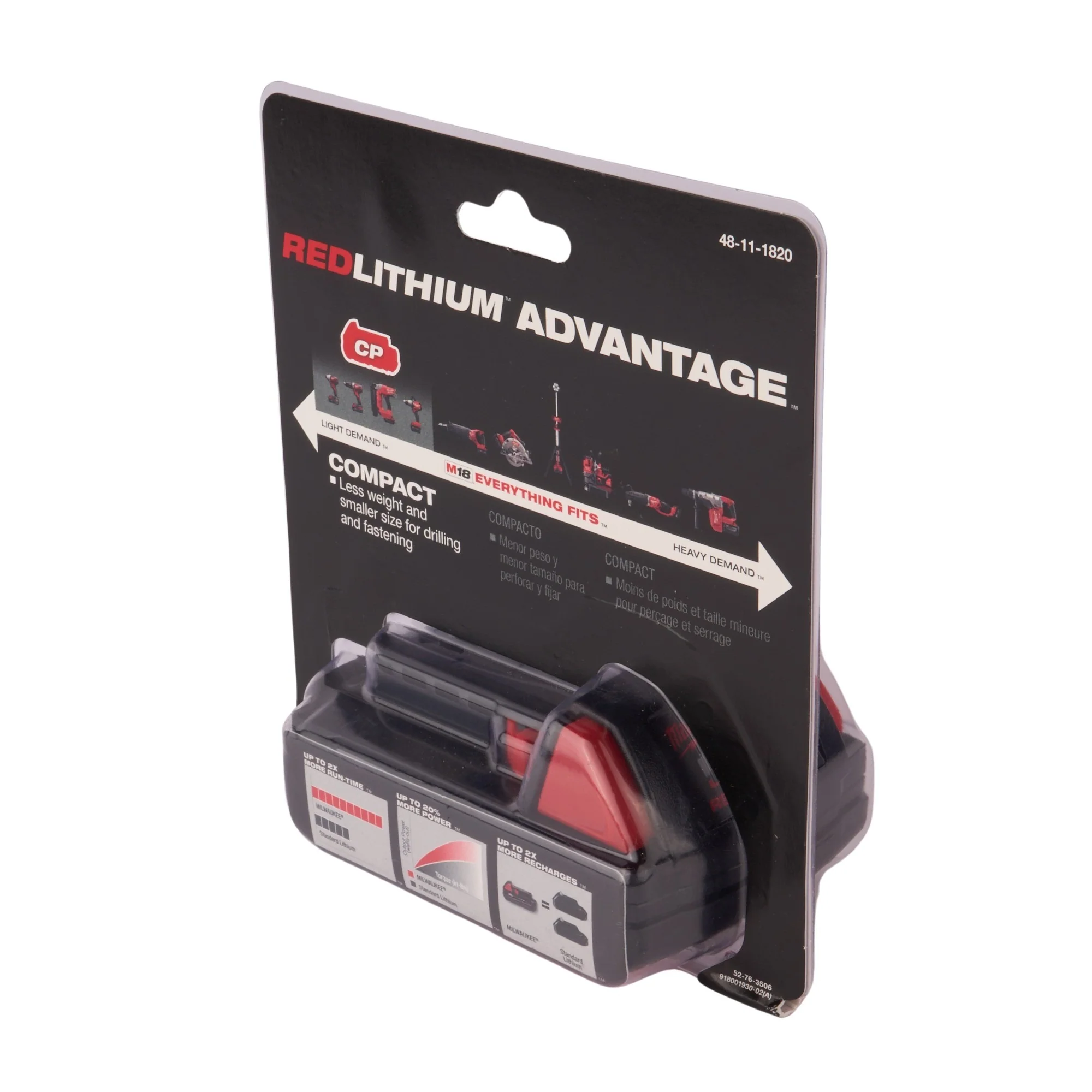 M18 Redlithium CP 2.0  Battery Pack - Image 3