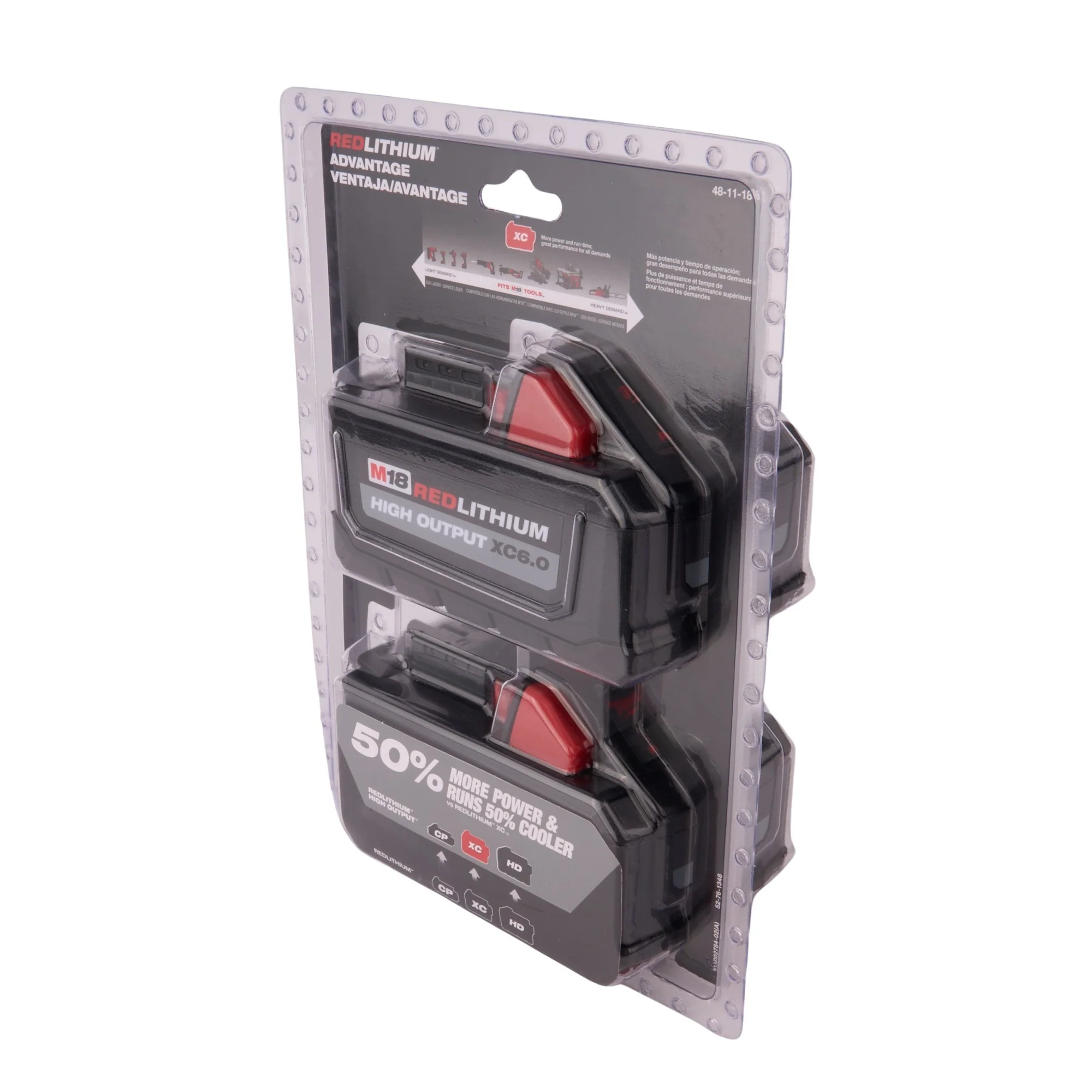 M18 Redlithium High Output XC 6.0 Battery Pack (Two Pack) - Image 3