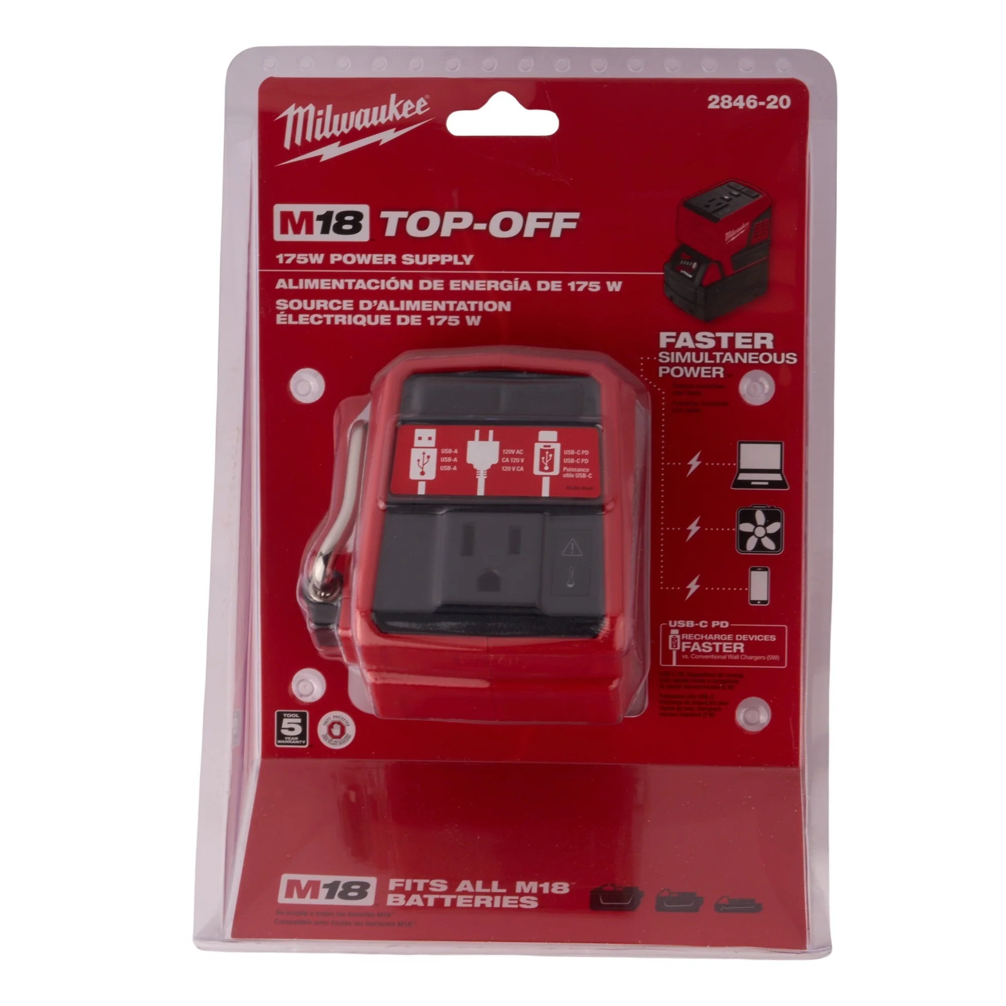 M18 Top-off 175W Power Supply