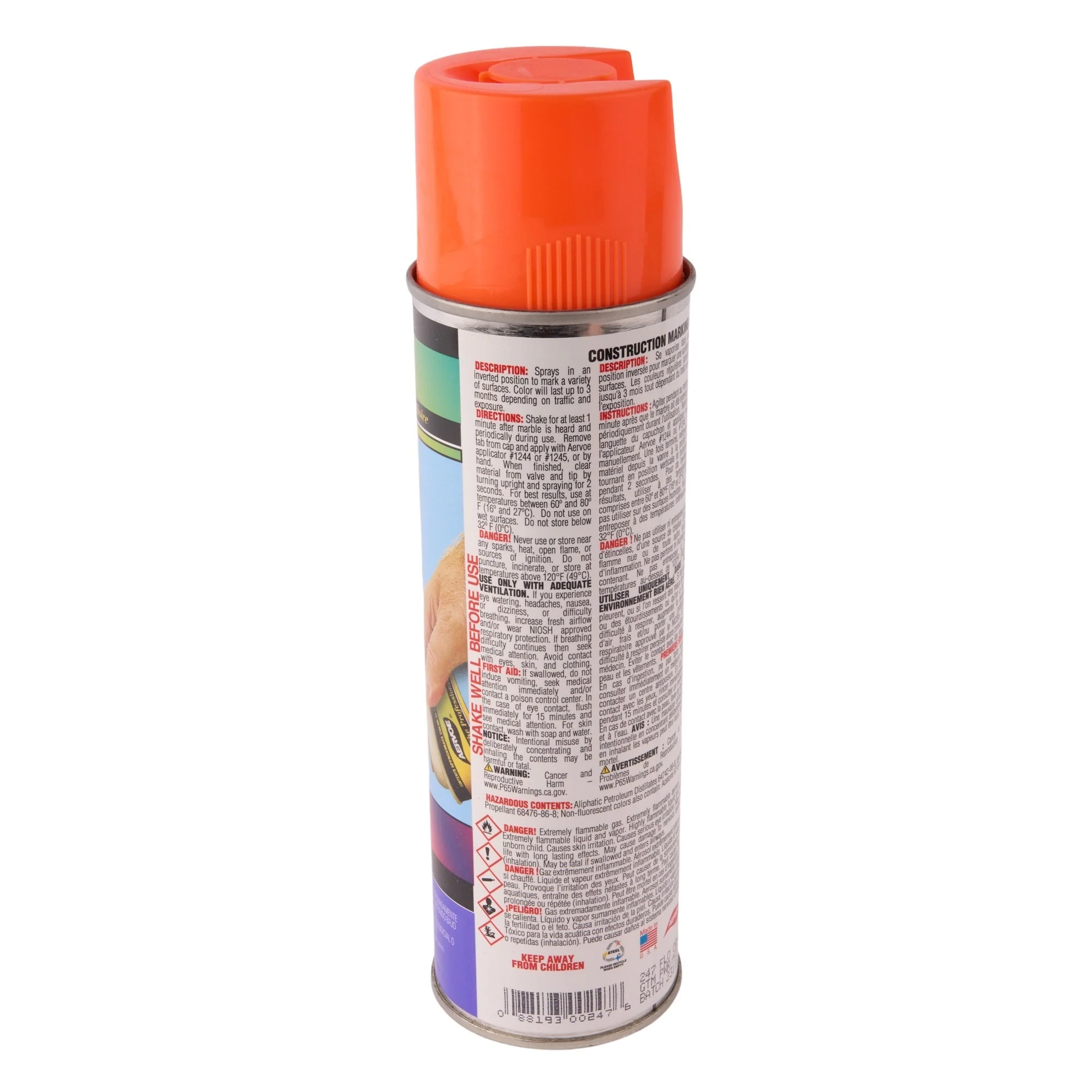 Marking Paint Orange - 17 oz. - Image 4