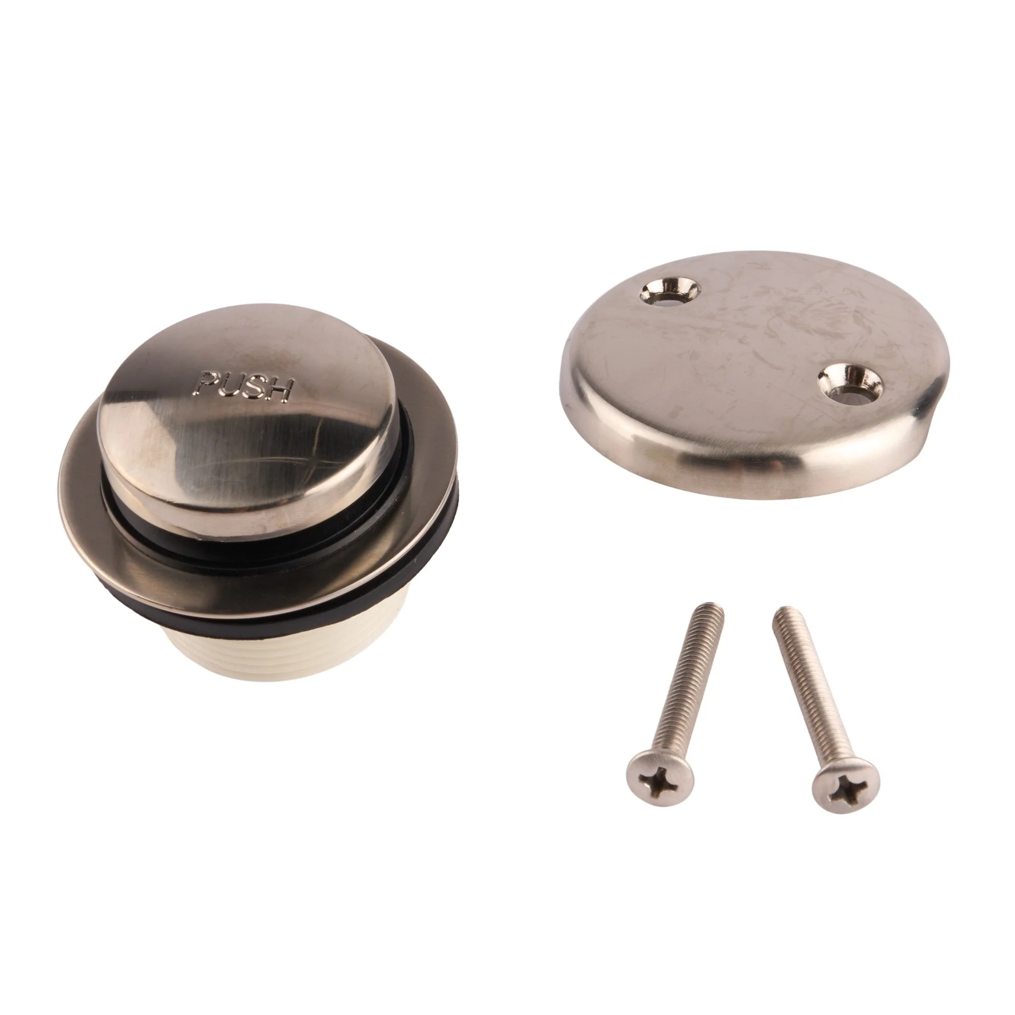 Mountain Plumbing Drain Trim Kit Ez-Click Brushed Nickel
