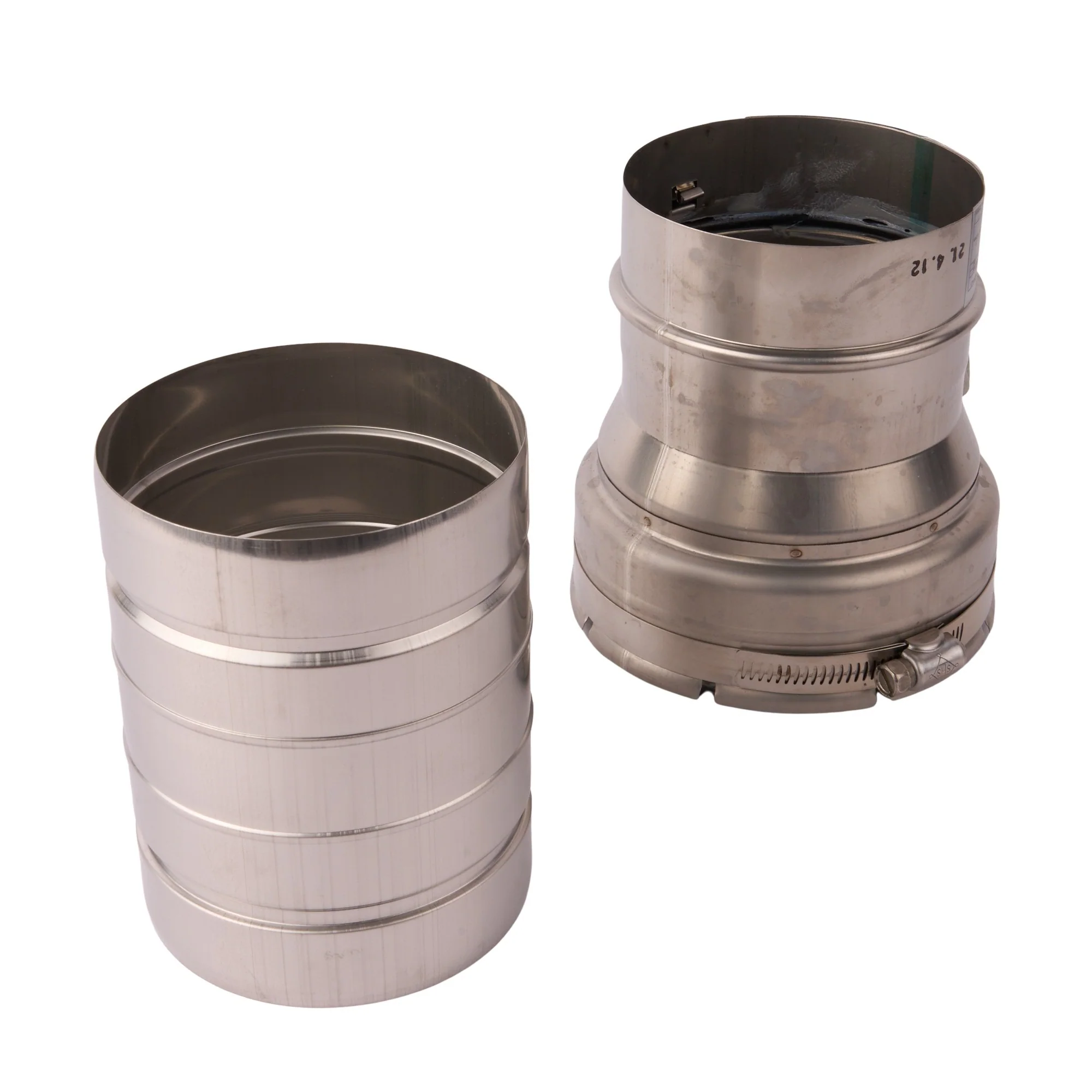 Noritz 4" PVC to 4" Stainless Steel Conversion Kit - Image 4