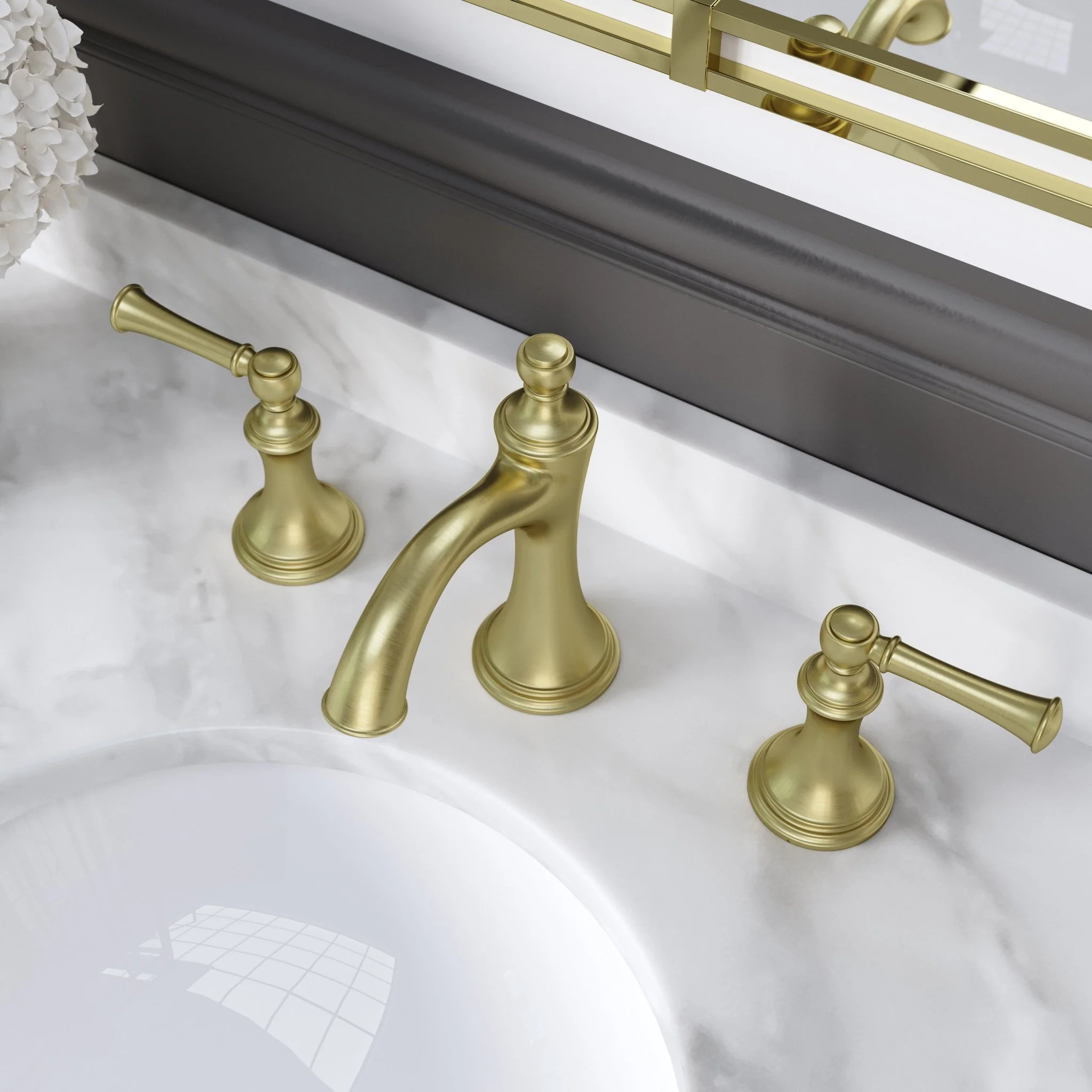 Pfister Tisbury Widespread Bathroom Faucet with Pop-Up Drain Assembly - Image 7