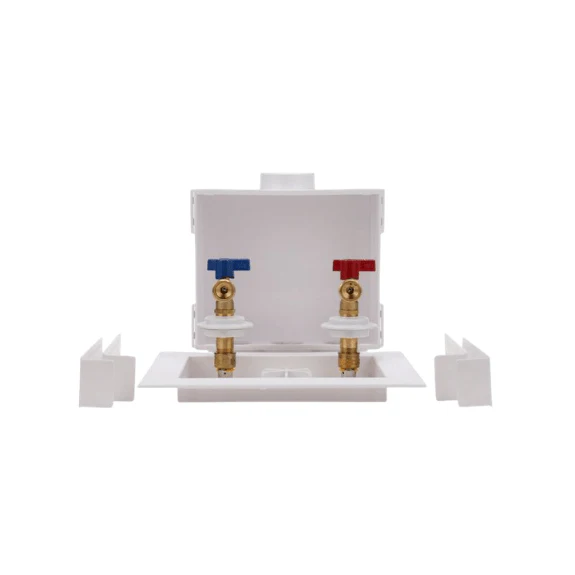 Oatey Plastic Washing Machine Outlet Box w/ Valve – 38530 - Image 2
