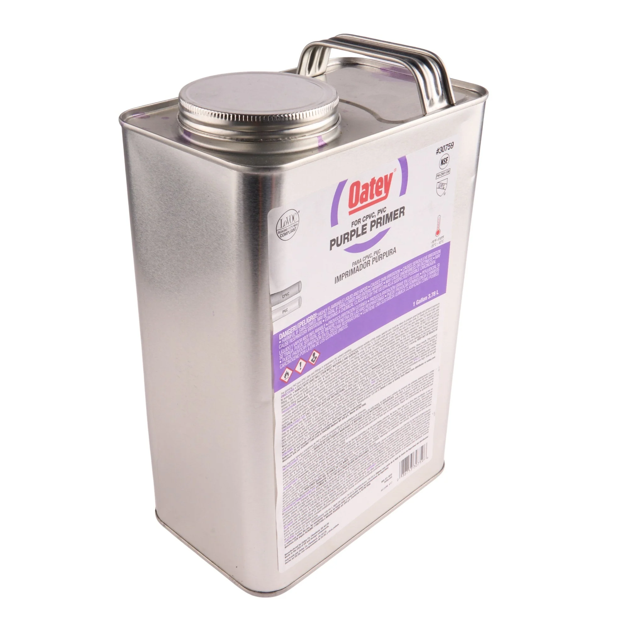 Oatey Purple Primer - 1/4 pint to 1 Gallon sizes - Image 3