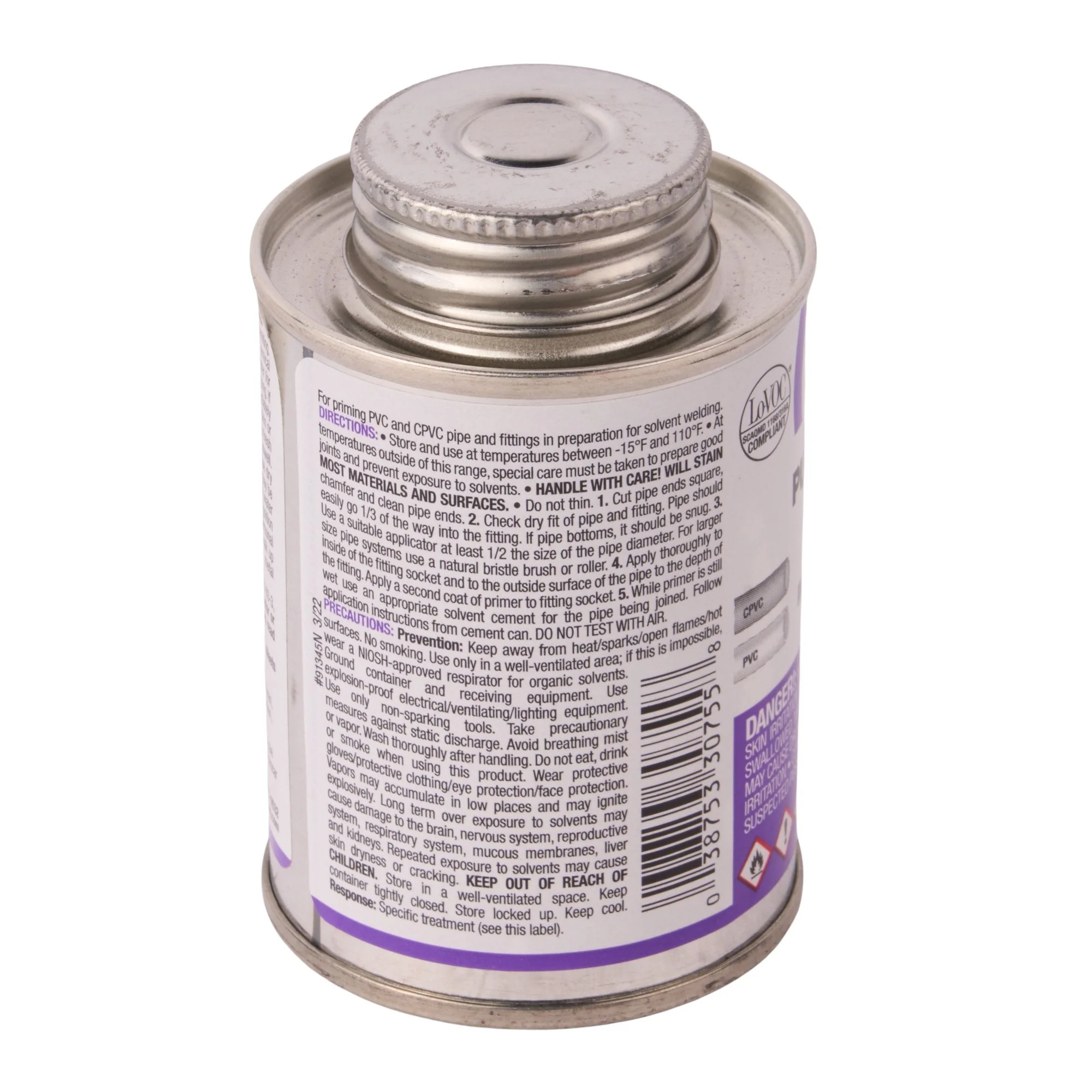 Oatey Purple Primer - 1/4 pint to 1 Gallon sizes - Image 6