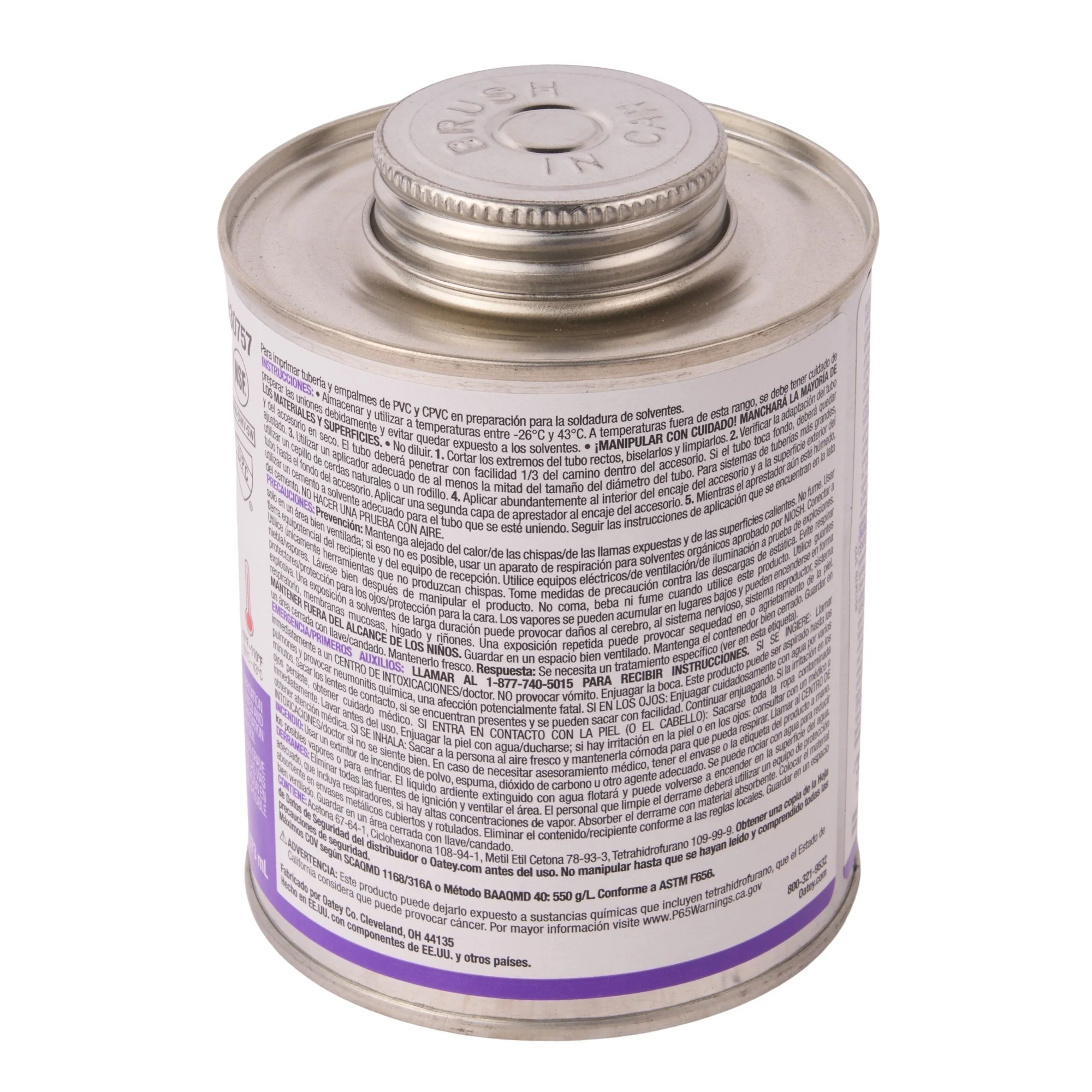 Oatey Purple Primer - 1/4 pint to 1 Gallon sizes - Image 7