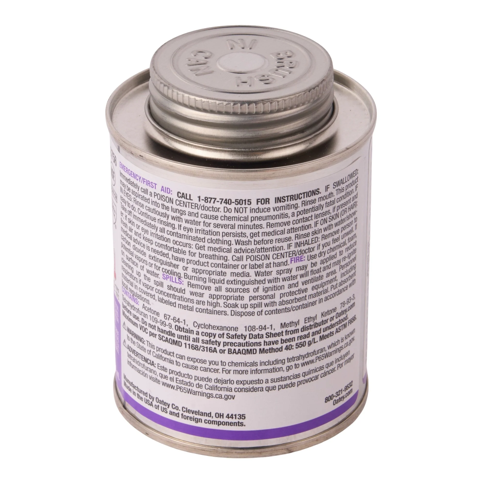 Oatey Purple Primer - 1/4 pint to 1 Gallon sizes - Image 8