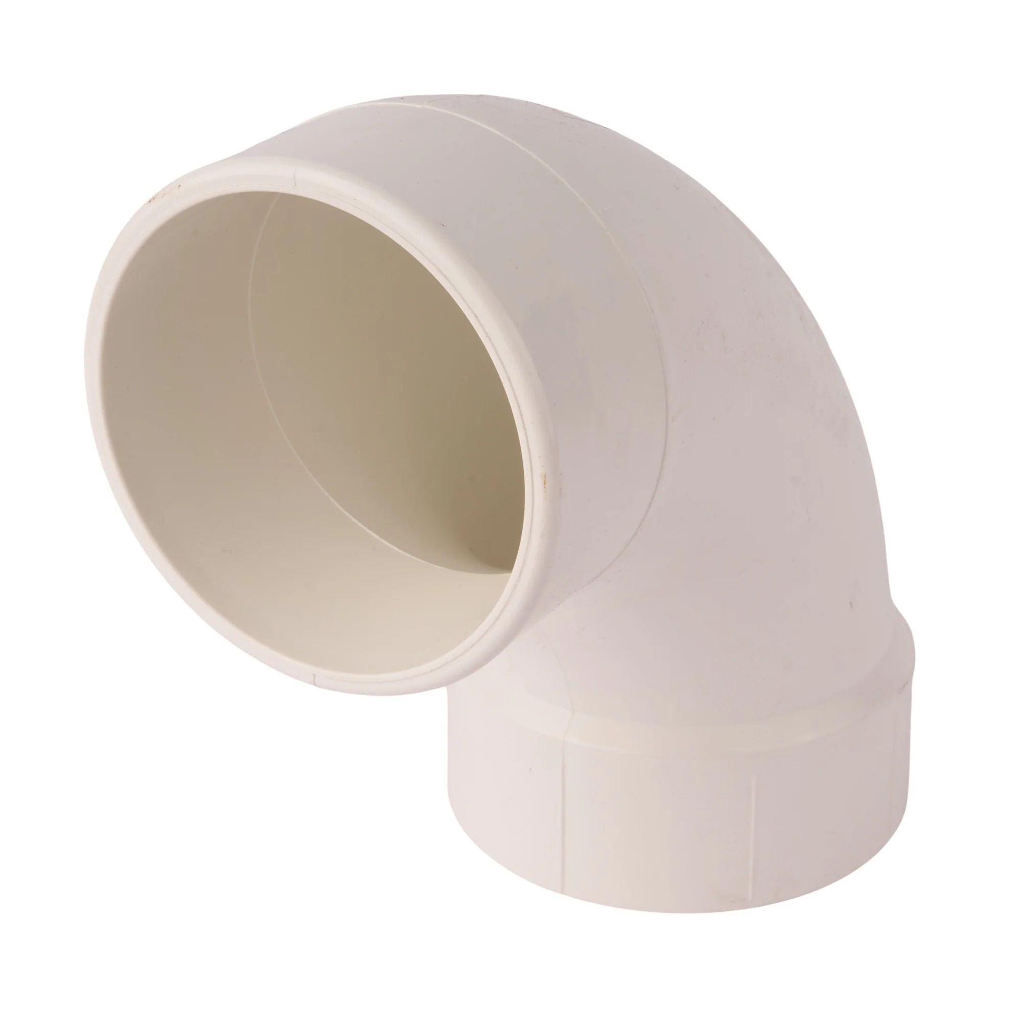 PVC DWV 90° Long Turn Street Elbow (Socket x Spigot)