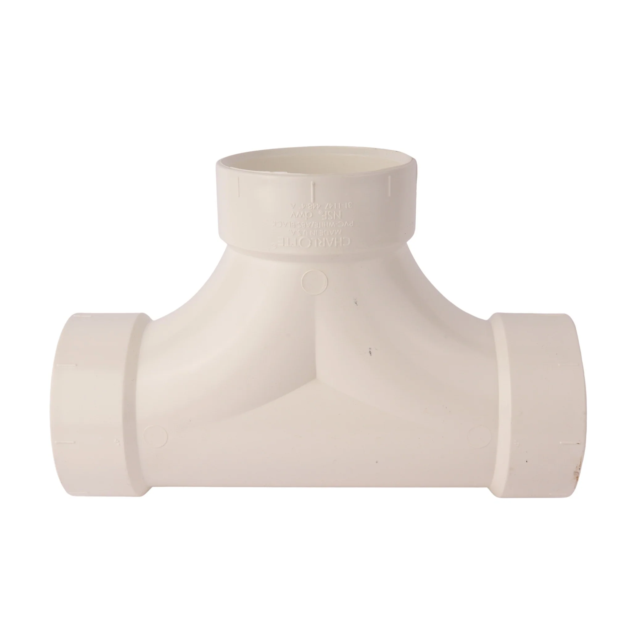 PVC DWV Cleanout Tee