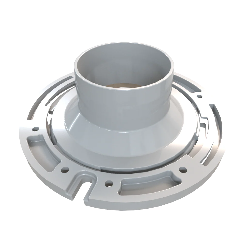 PVC DWV Closet Flange Inside Fit w/o Cap - Image 3