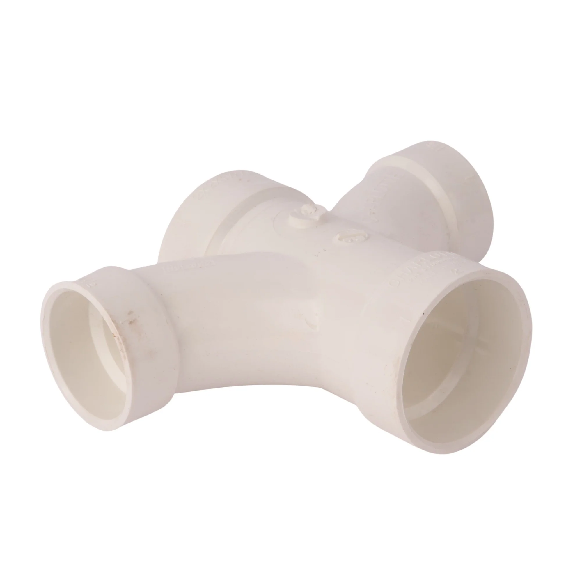 PVC DWV Double Fixture Tee - Image 4