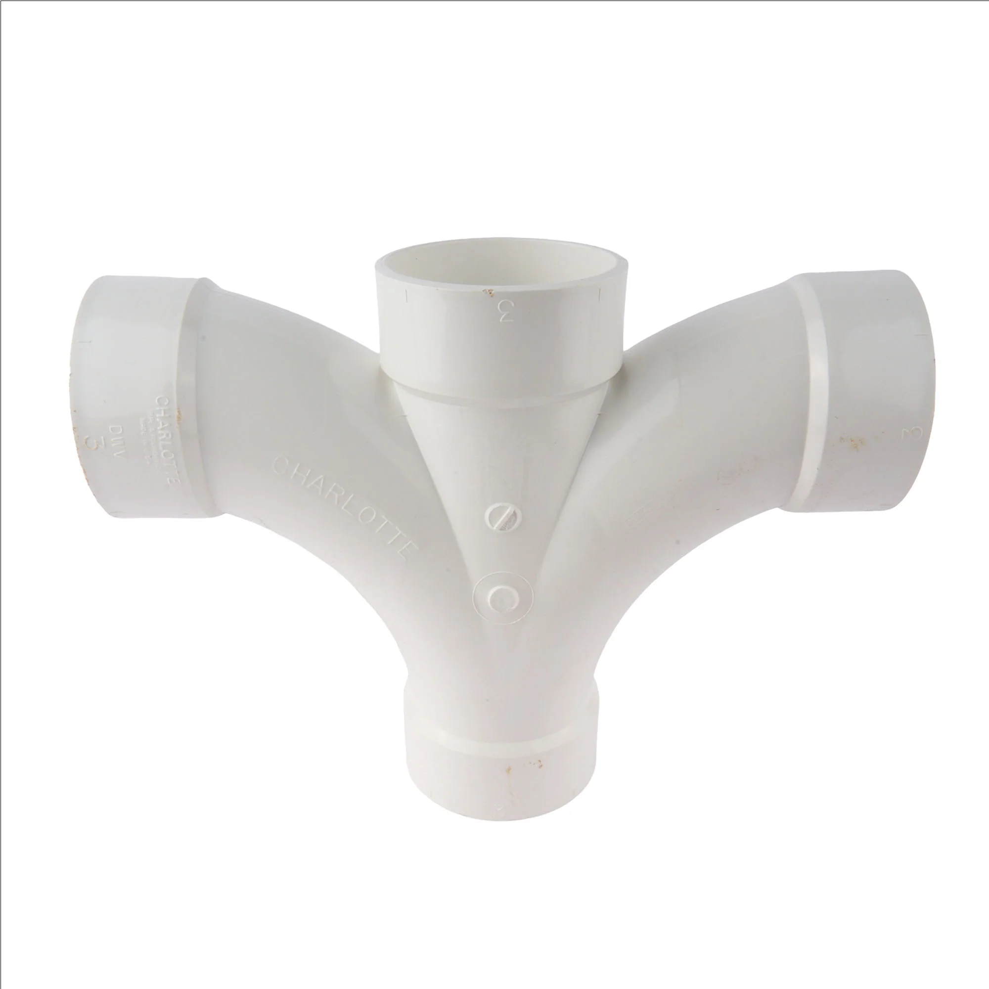 PVC DWV Double Wye