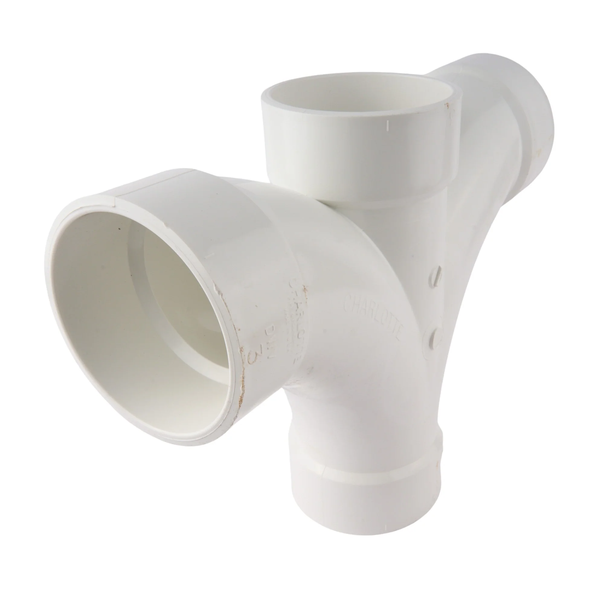 PVC DWV Double Wye - Image 2