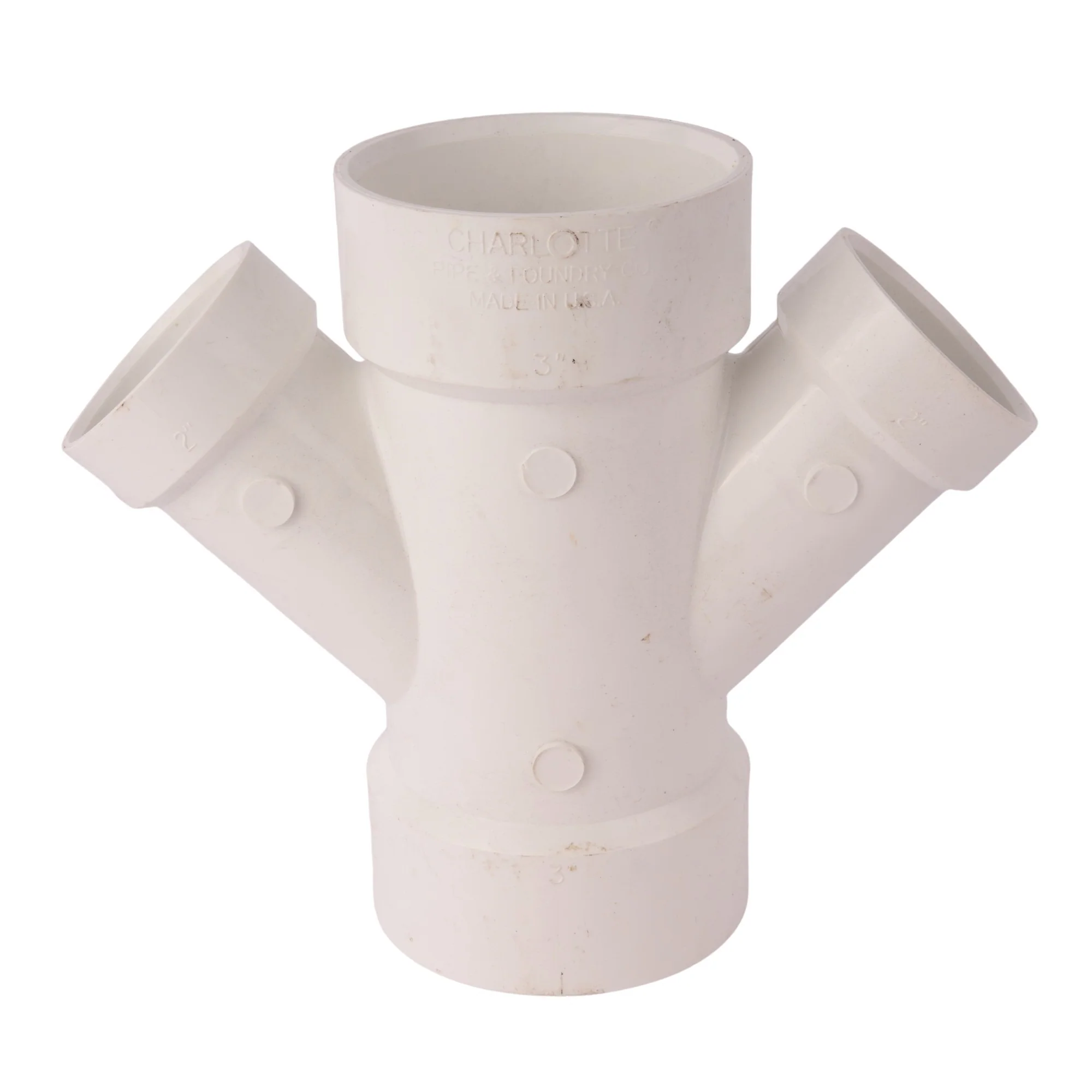 PVC DWV Double Wye - Image 6