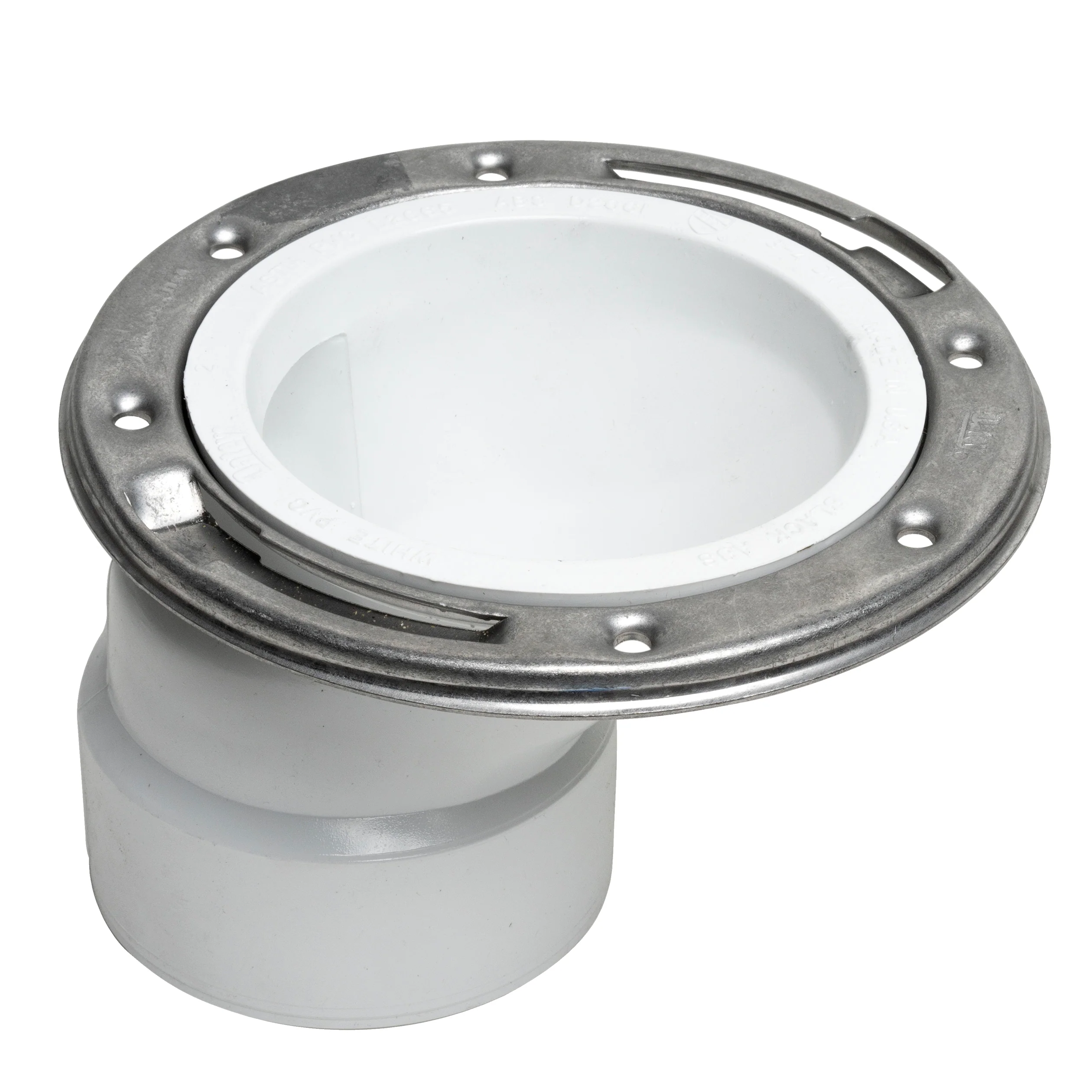 PVC DWV Hub Offset Closet Flange