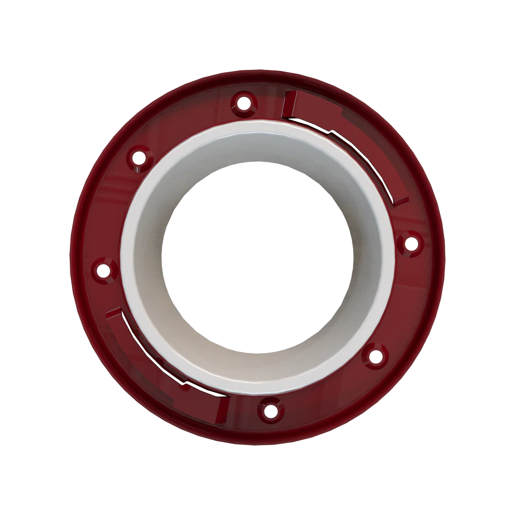 PVC DWV Offset Adjustable Closet Flange - Image 2