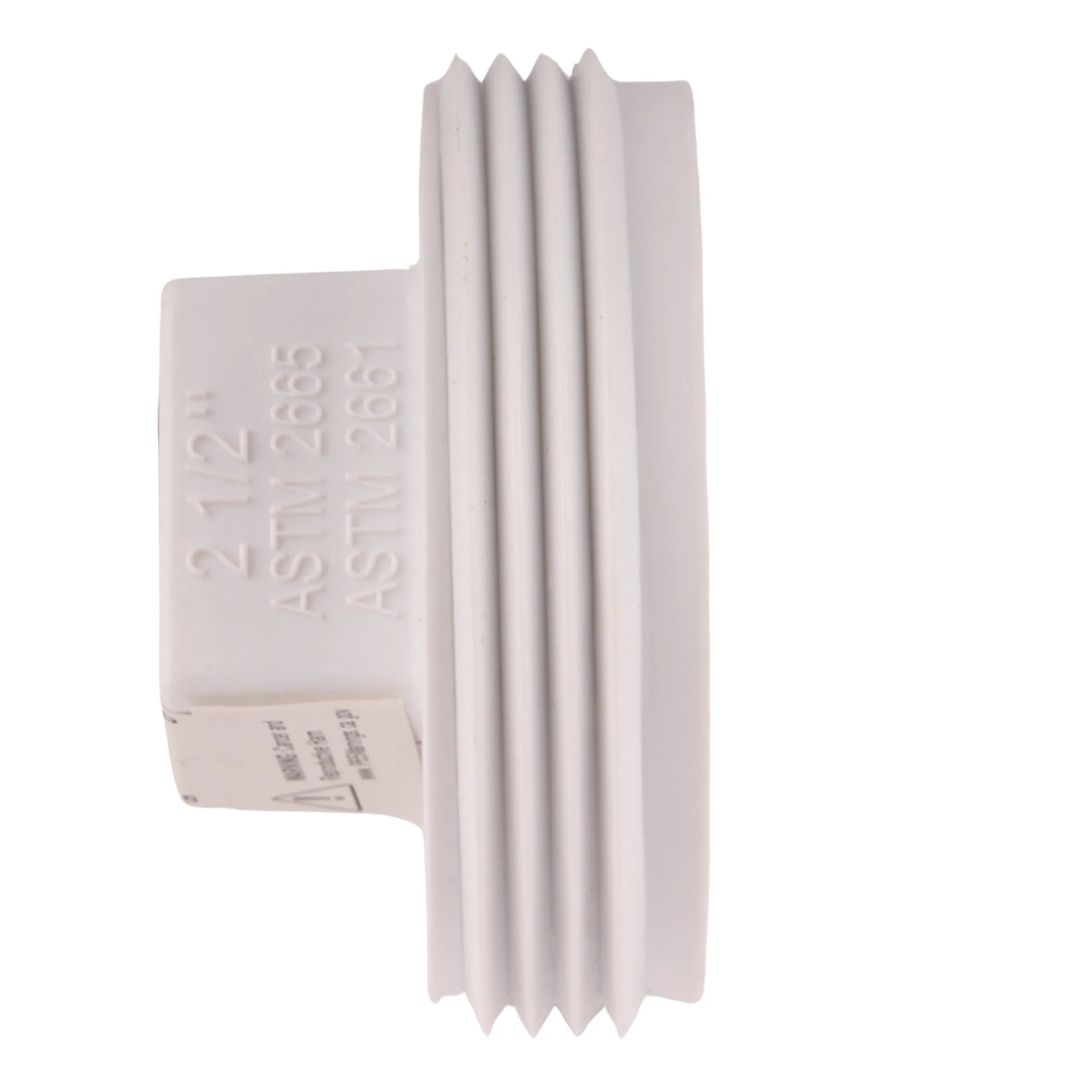 PVC DWV Raised Square Head Cleanout Plug - Image 5