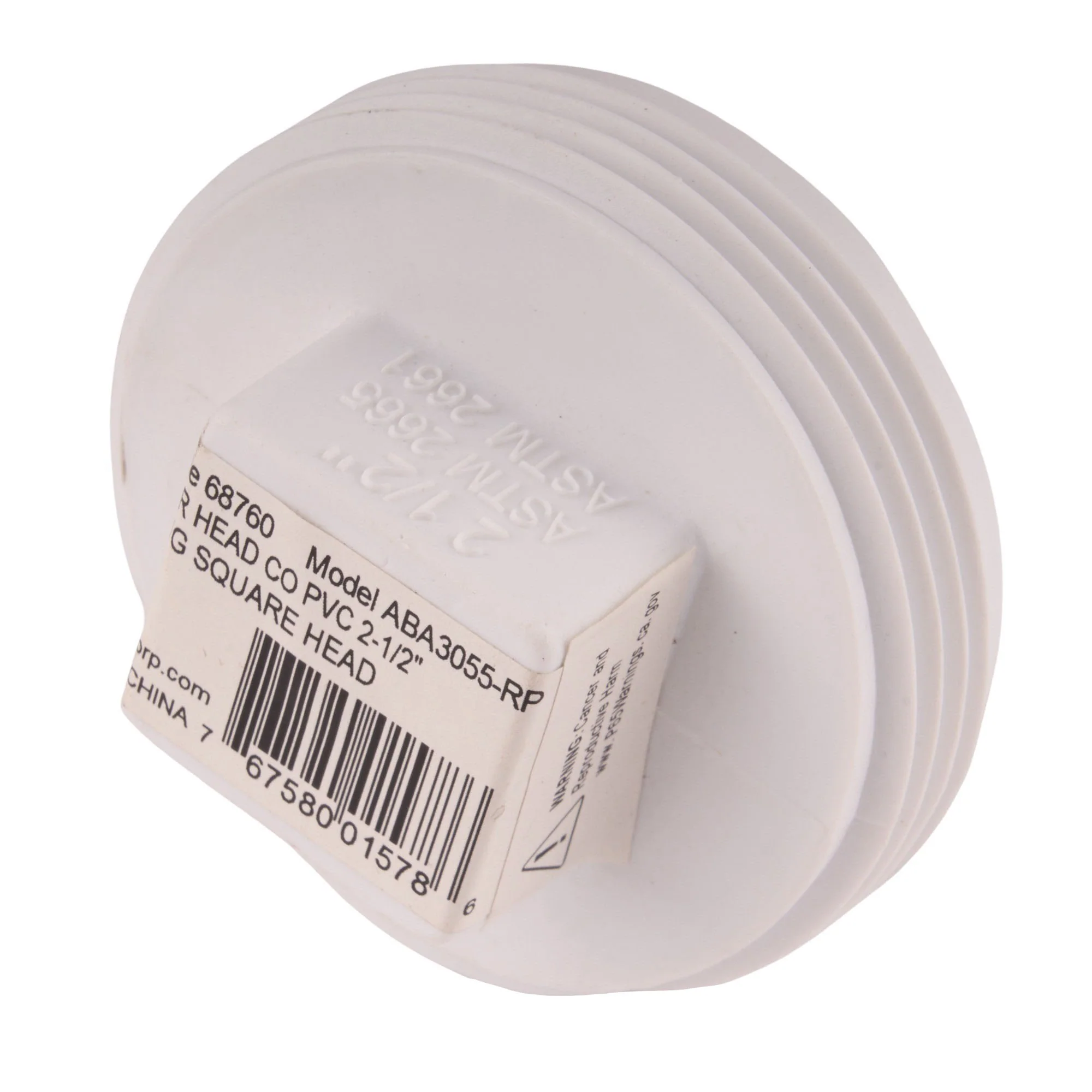 PVC DWV Raised Square Head Cleanout Plug - Image 6