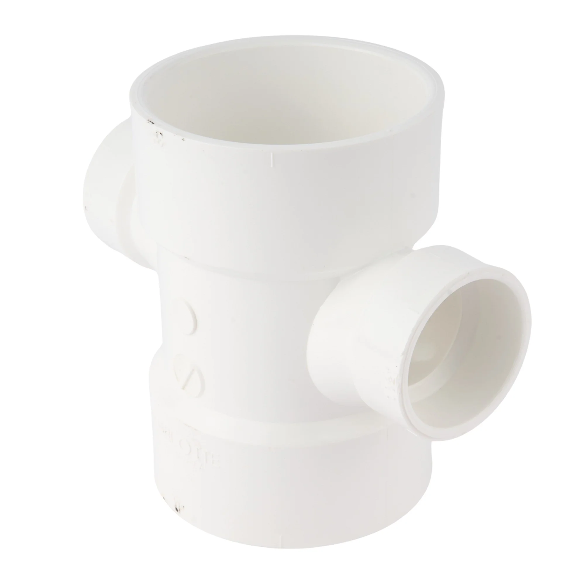 PVC DWV Reducing Sanitary Cross - Image 3