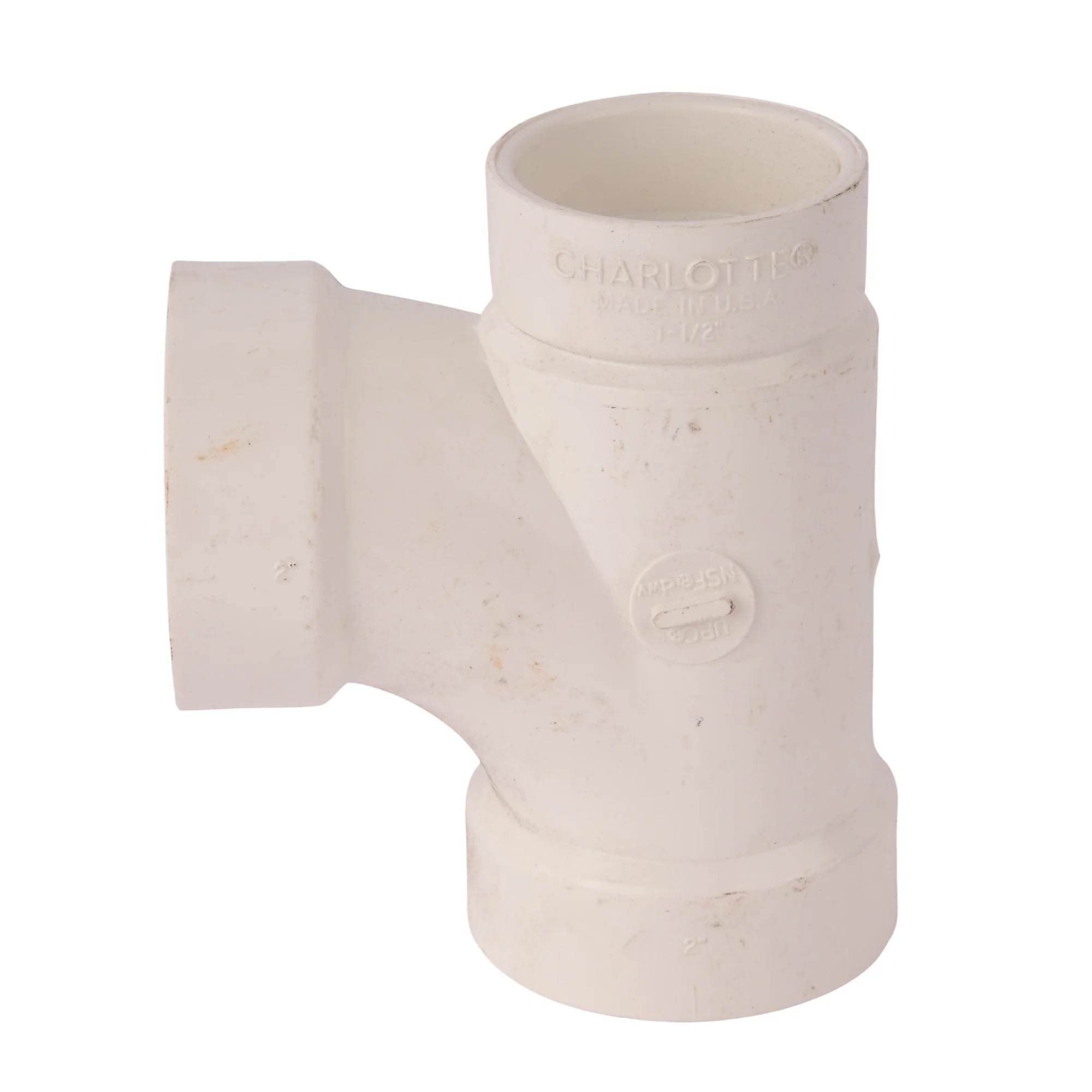 PVC DWV Reducing Sanitary Tee