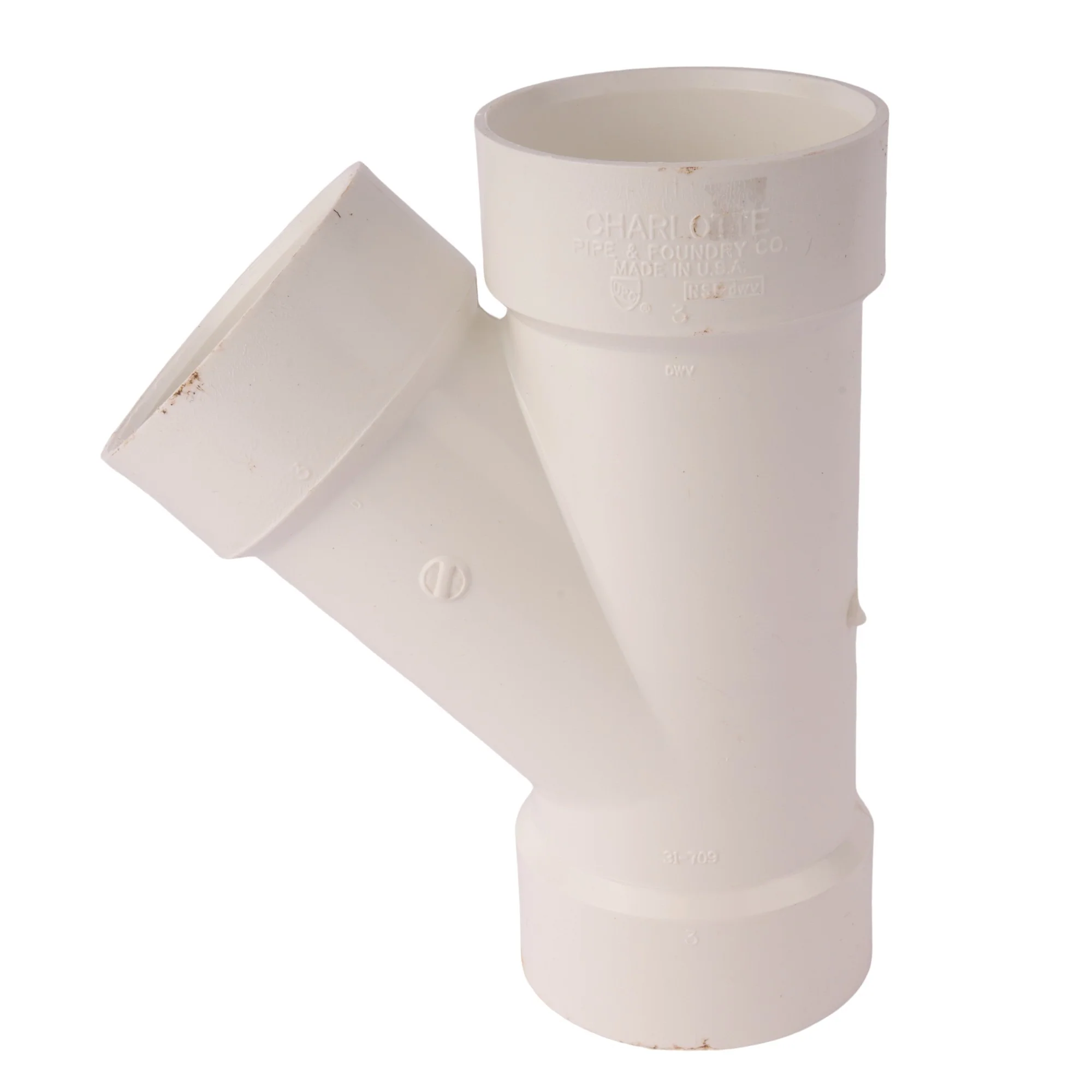 PVC DWV Reducing Wye - Image 17