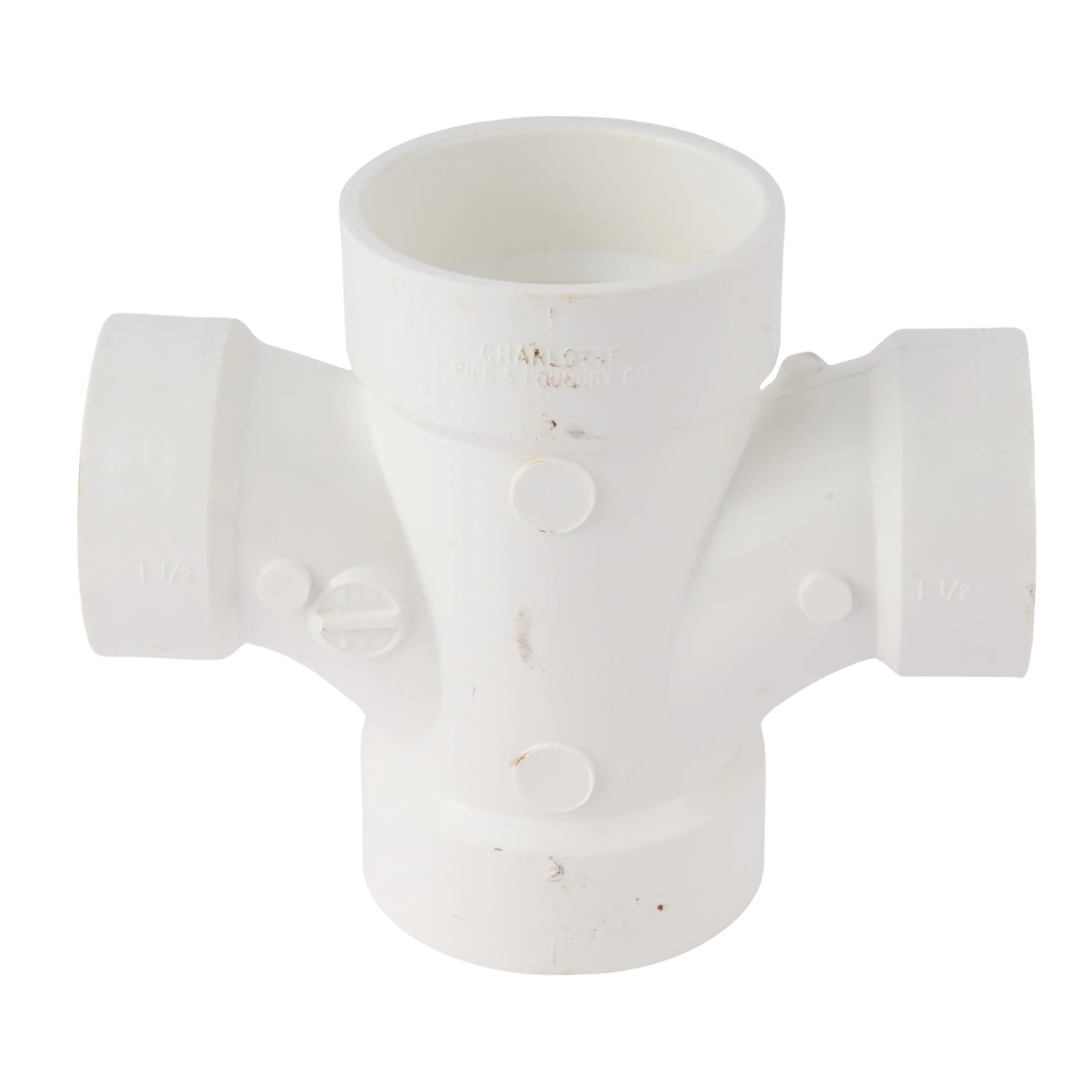 PVC DWV Sanitary Cross - Image 11