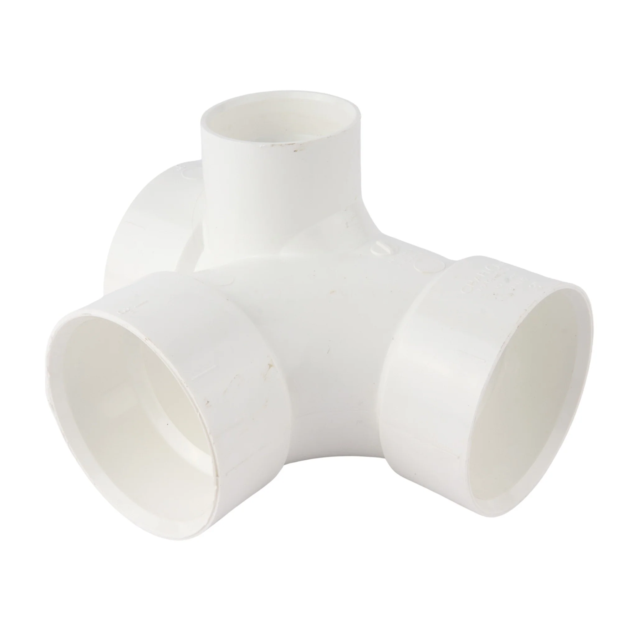PVC DWV Sanitary Cross w/Side Inlet - Image 4