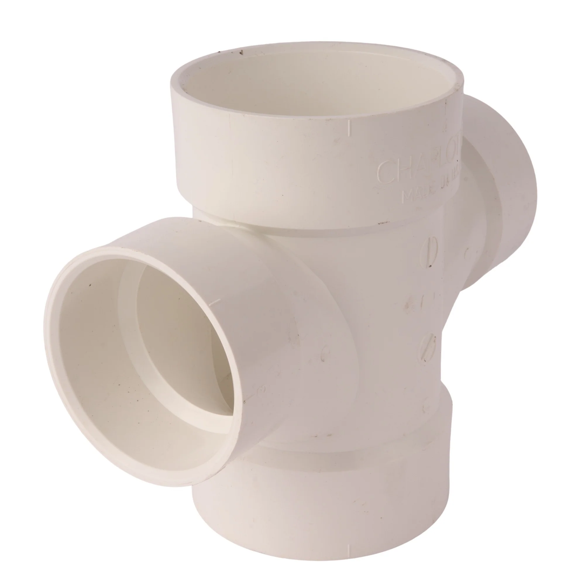 PVC DWV Sanitary Tee - Image 2