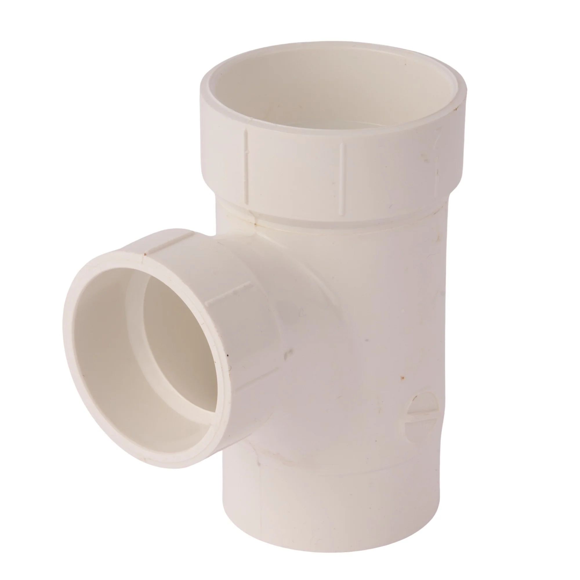 PVC DWV Street Sanitary Tee (Socket x Socket x Spigot) - Image 2