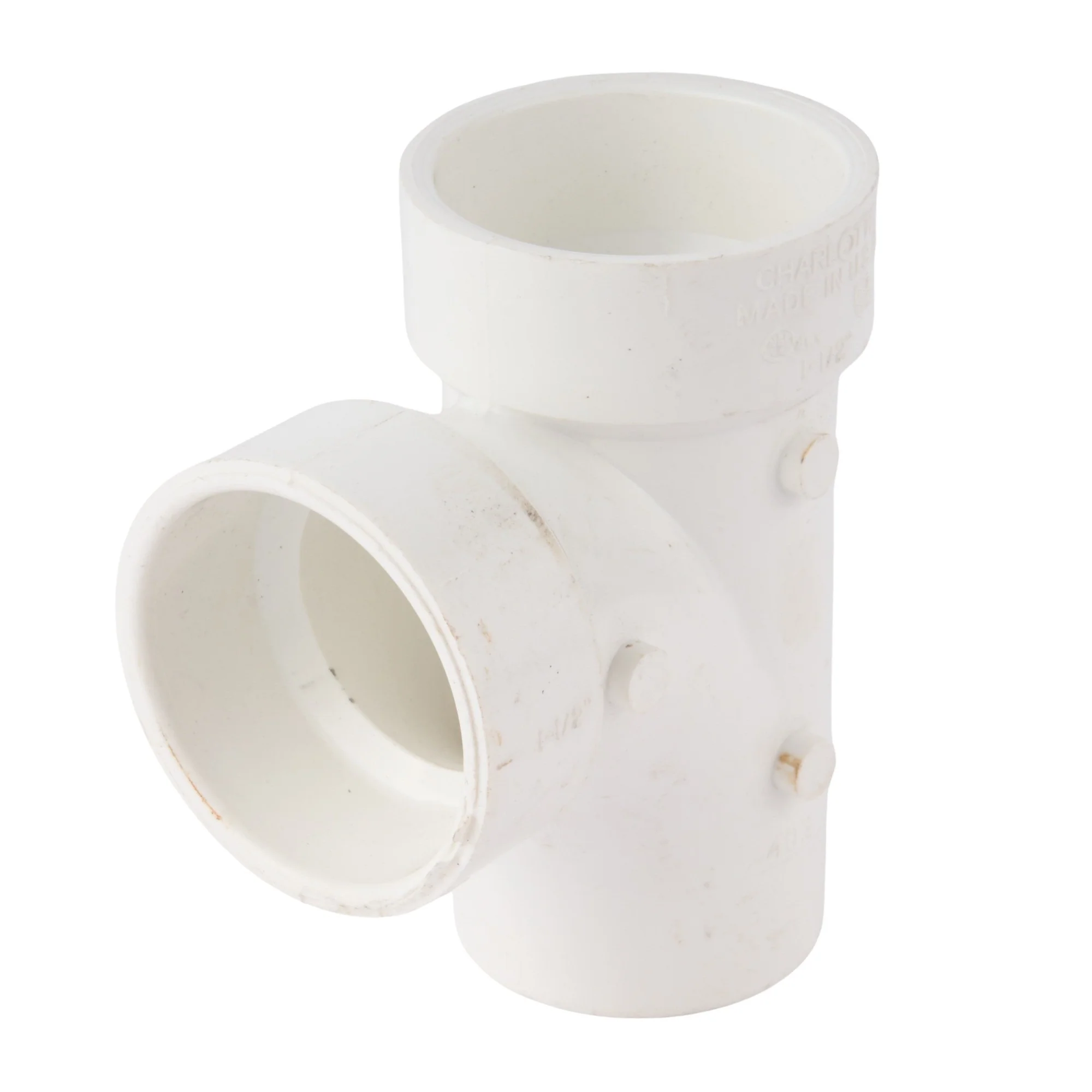 PVC DWV Street Sanitary Tee (Socket x Socket x Spigot) - Image 7