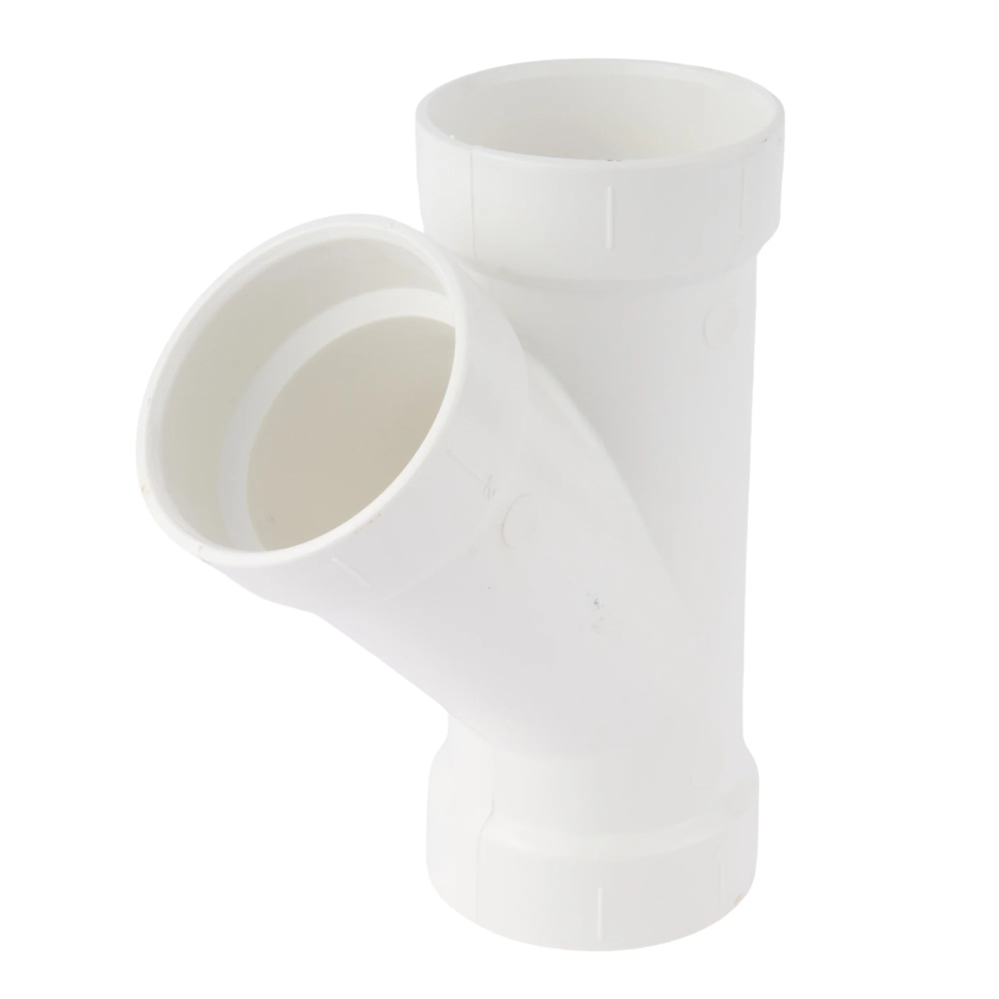 PVC DWV Street Wye (Socket x Socket x Spigot) - Image 7