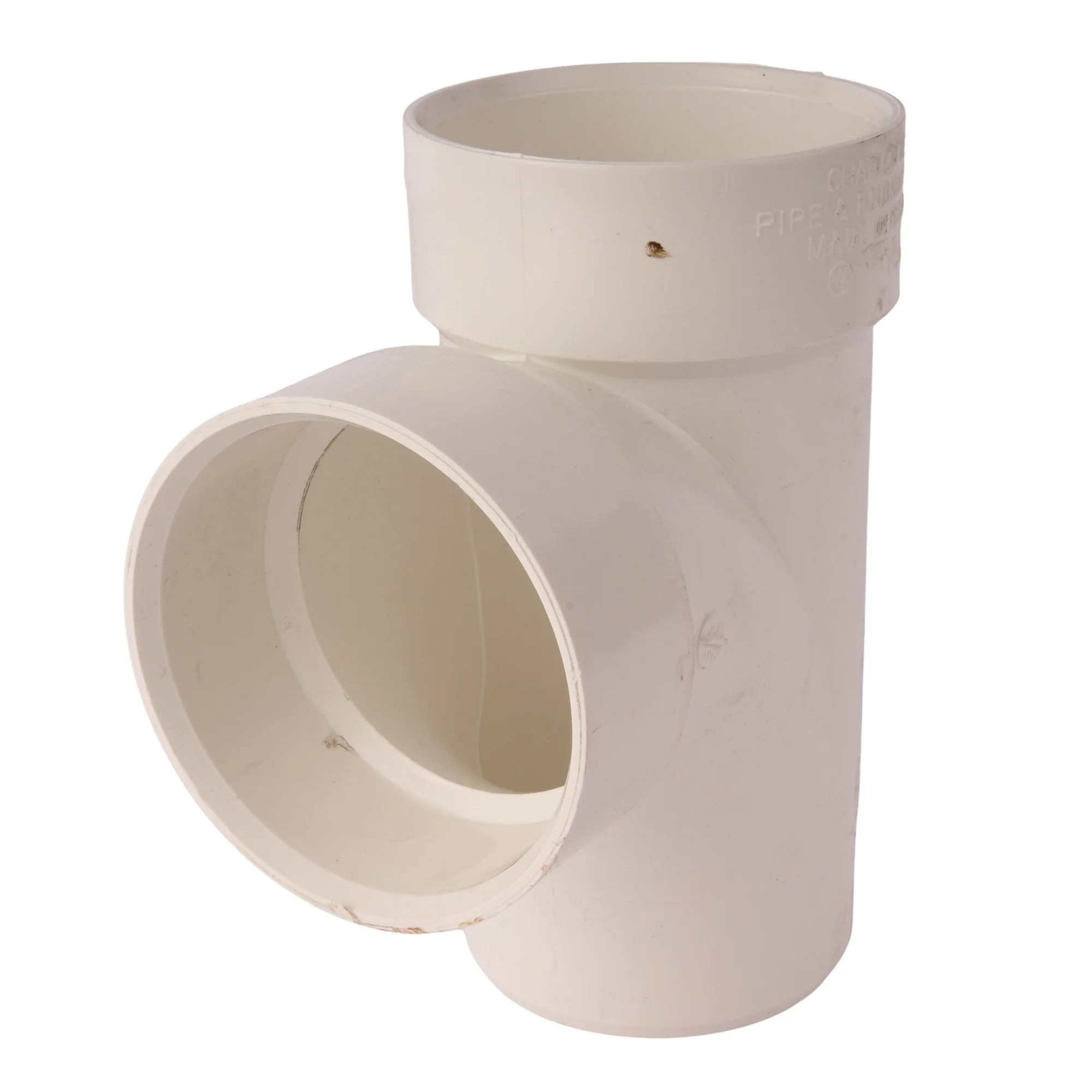 PVC DWV Street Wye (Socket x Socket x Spigot) - Image 9