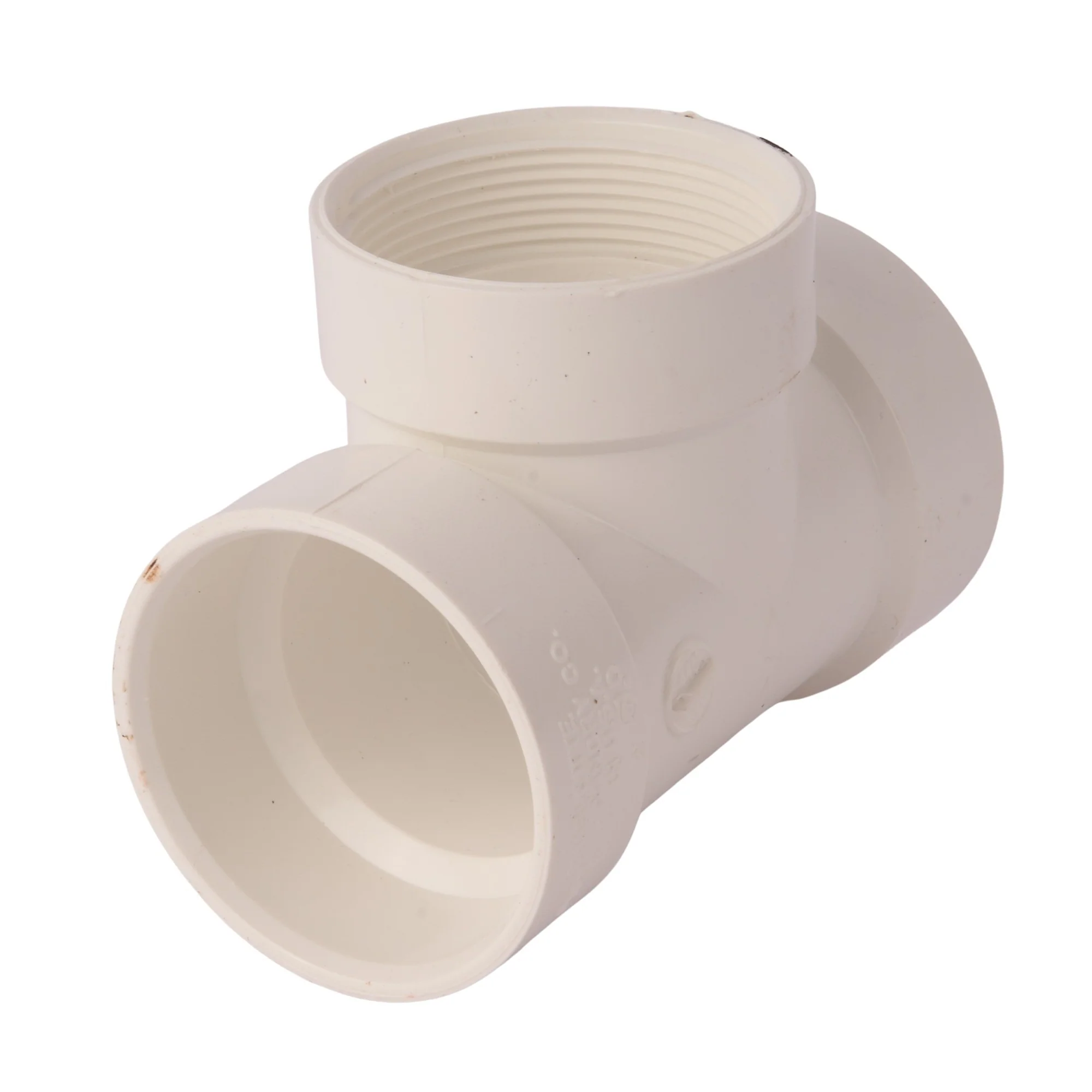 PVC DWV Threaded Cleanout Tee - Image 10