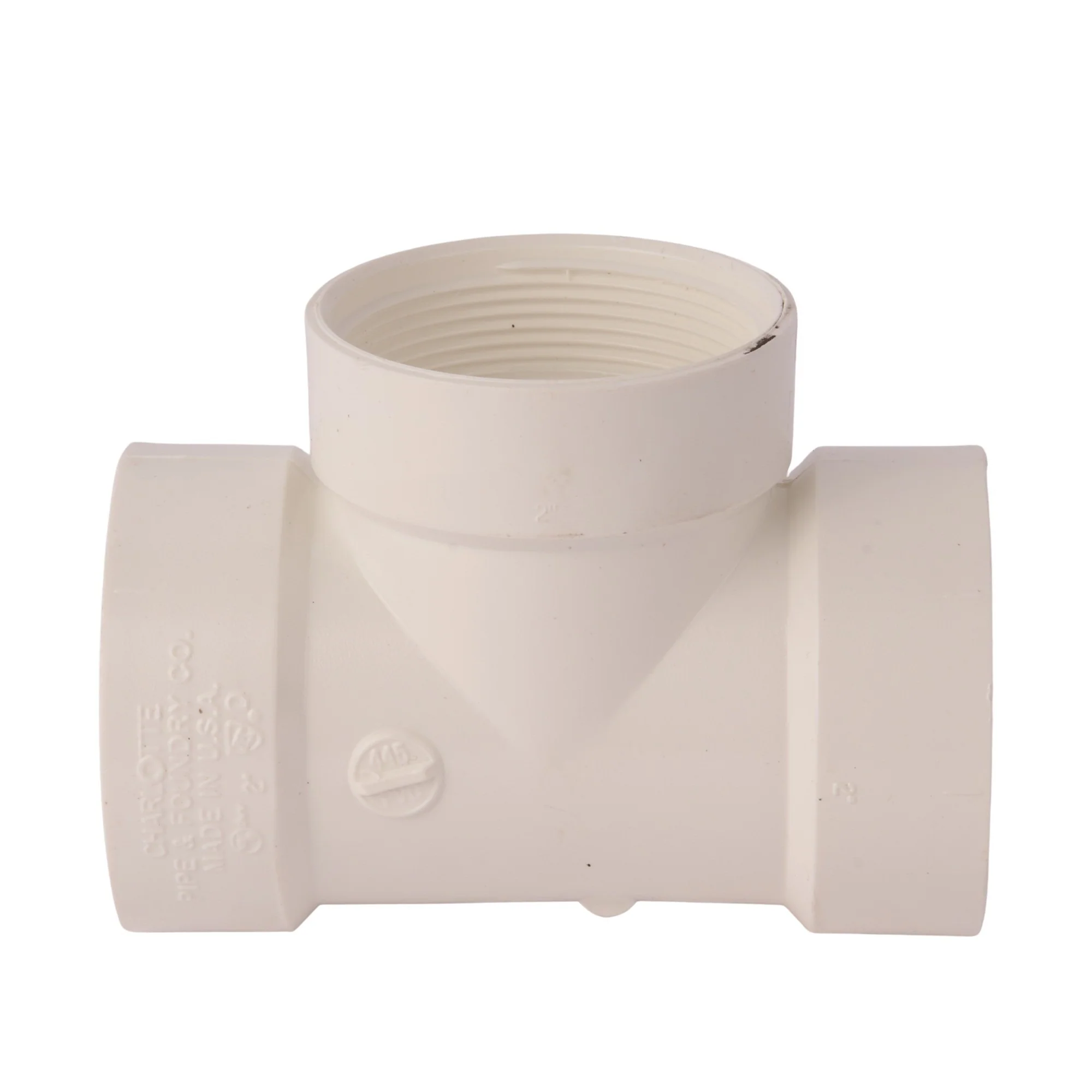 PVC DWV Threaded Cleanout Tee - Image 14