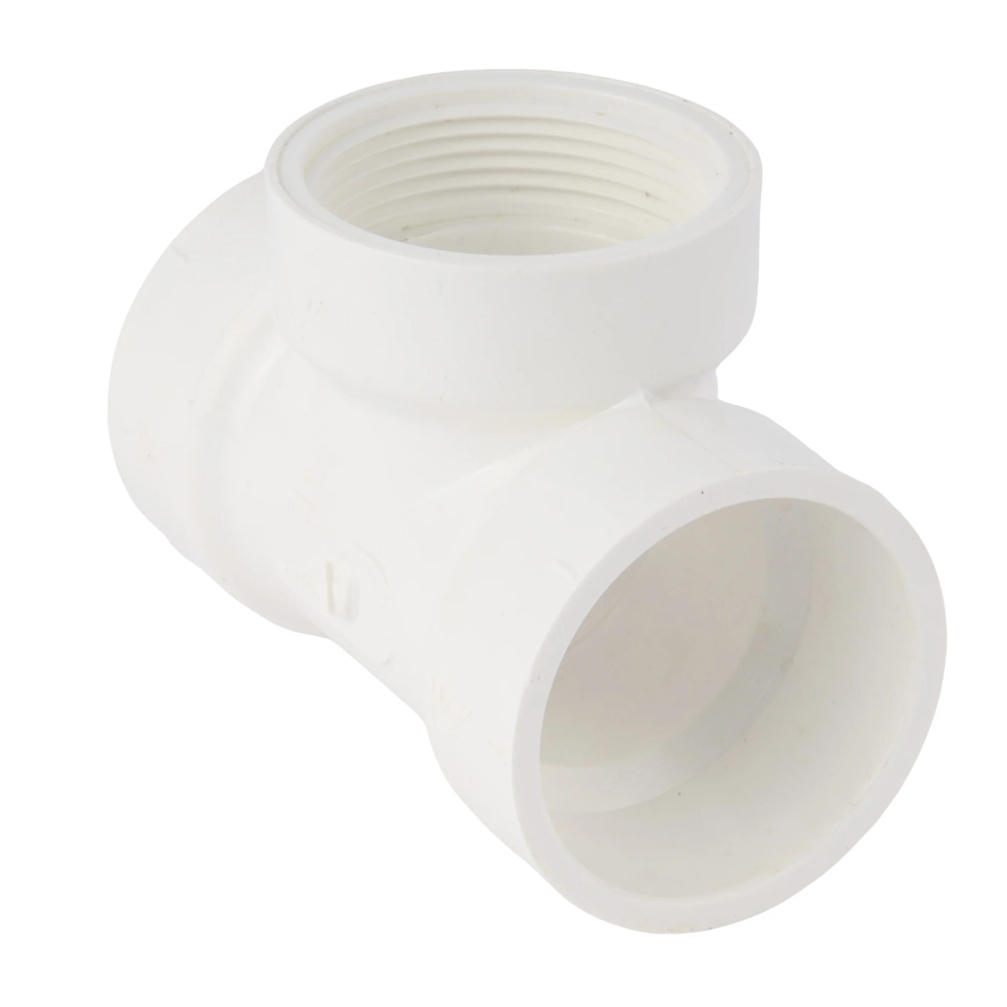 PVC DWV Threaded Cleanout Tee - Image 7