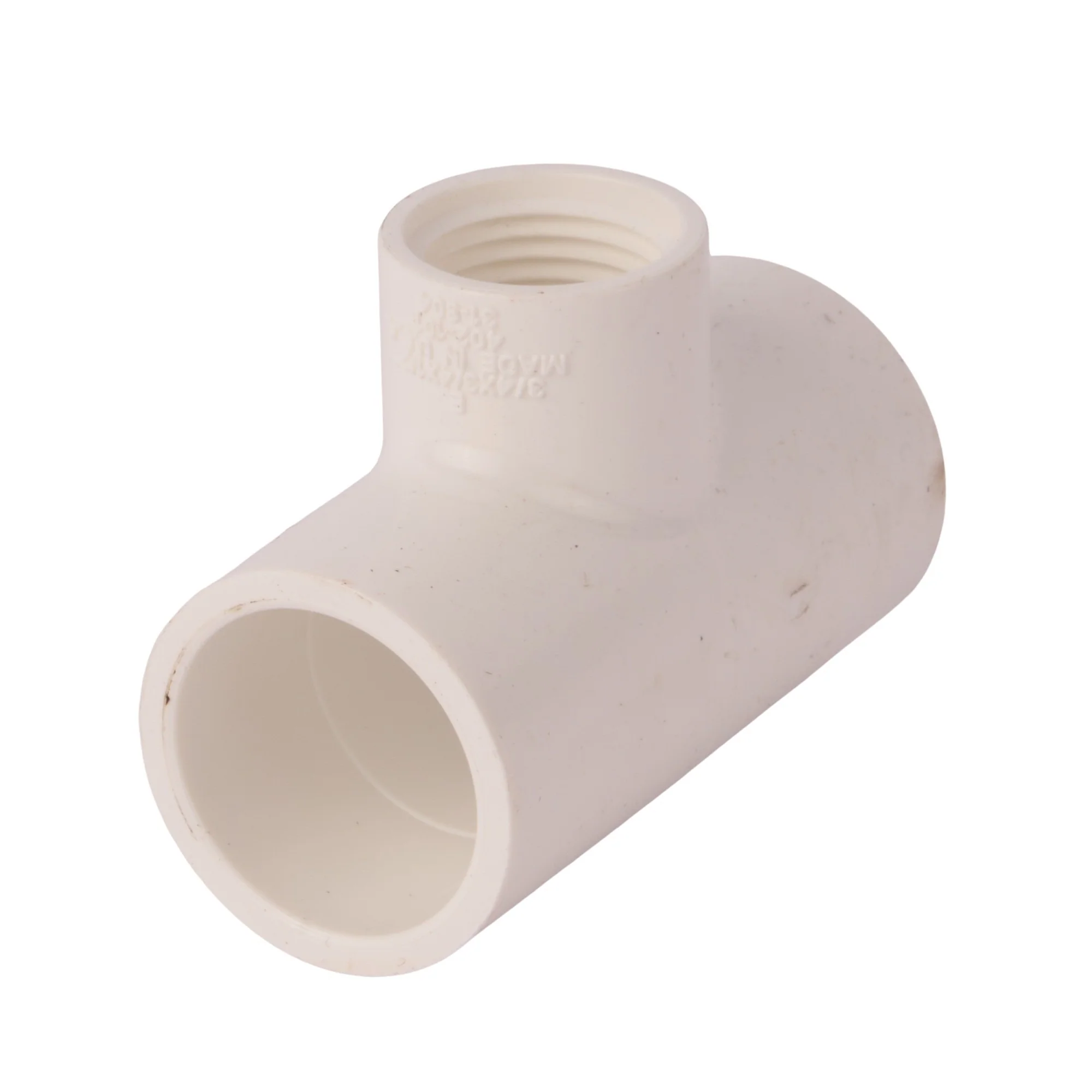 PVC Schedule 40 Reducing Tee (Socket x Socket x FIP) - Image 2
