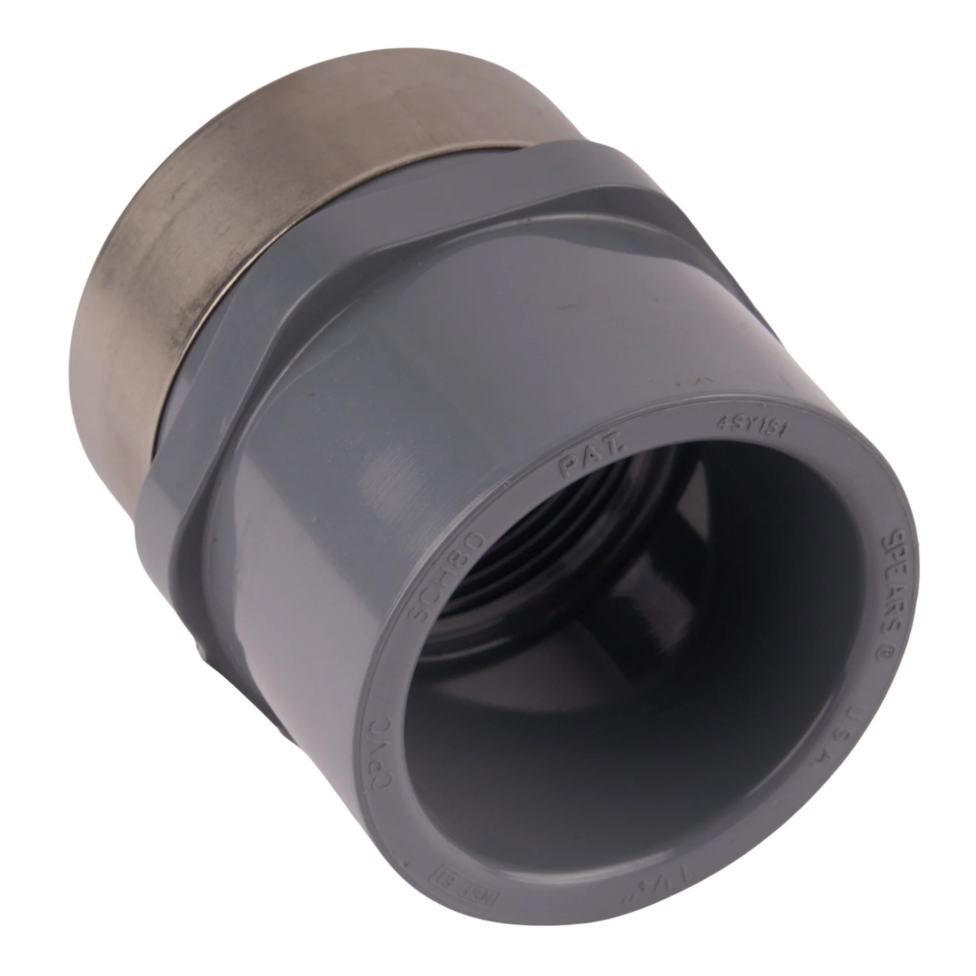 PVC Schedule 80 Female Adapter (Socket x Reinforced FIP) - Image 4