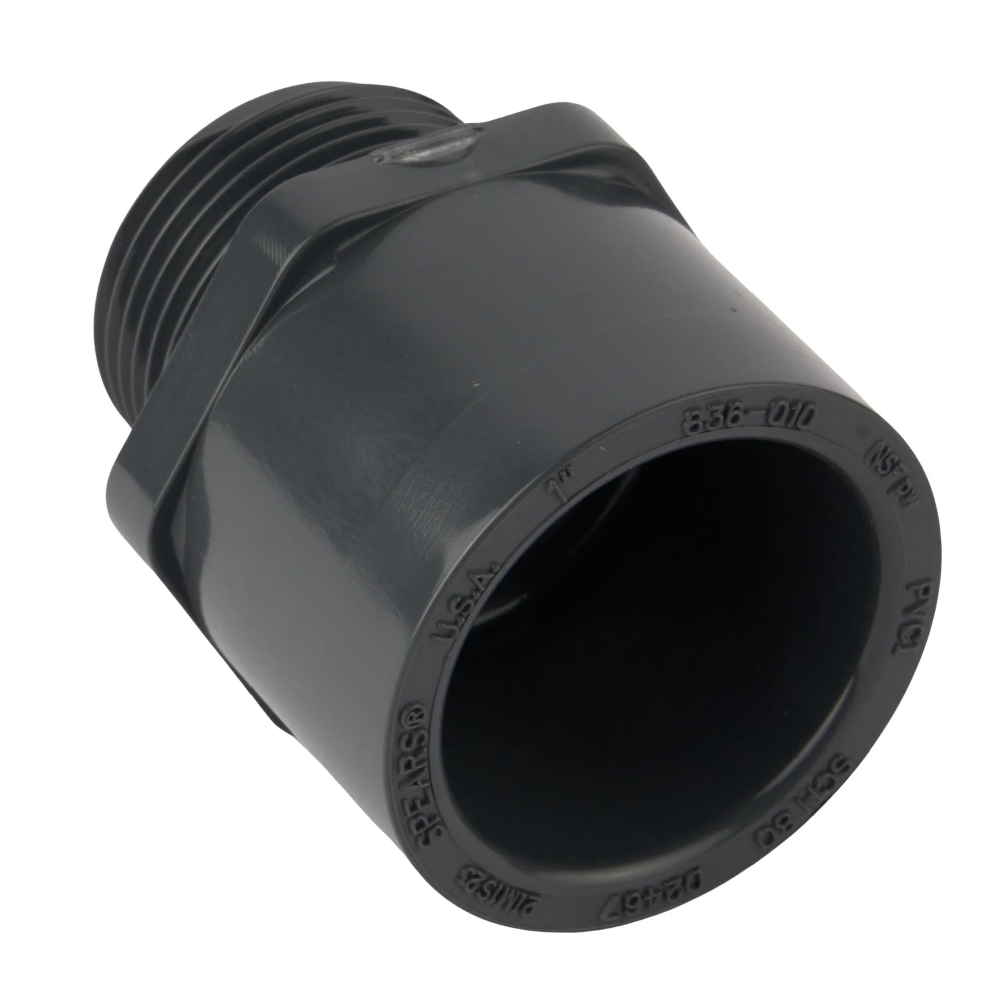 PVC Schedule 80 Male Adapter (Socket x MIP) - Image 7