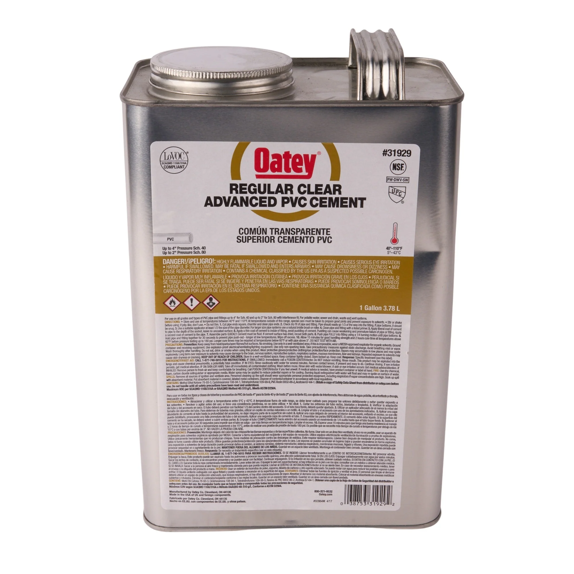 Regular Clear Advanced PVC Cement (Clear)