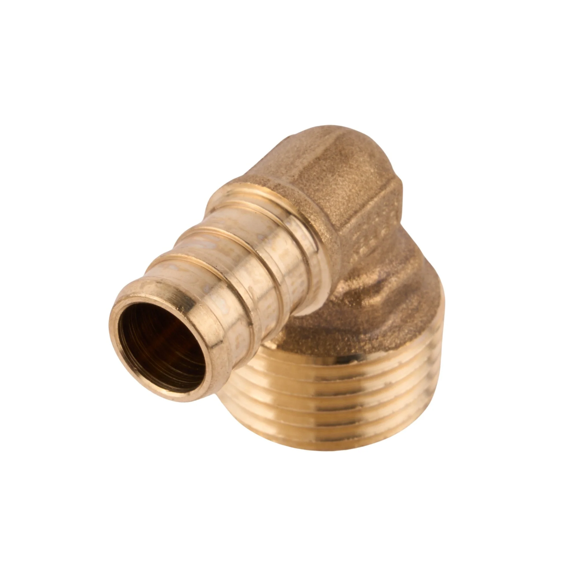 SharkBite PEX Brass Crimp Adapter Elbow (Lead Free)