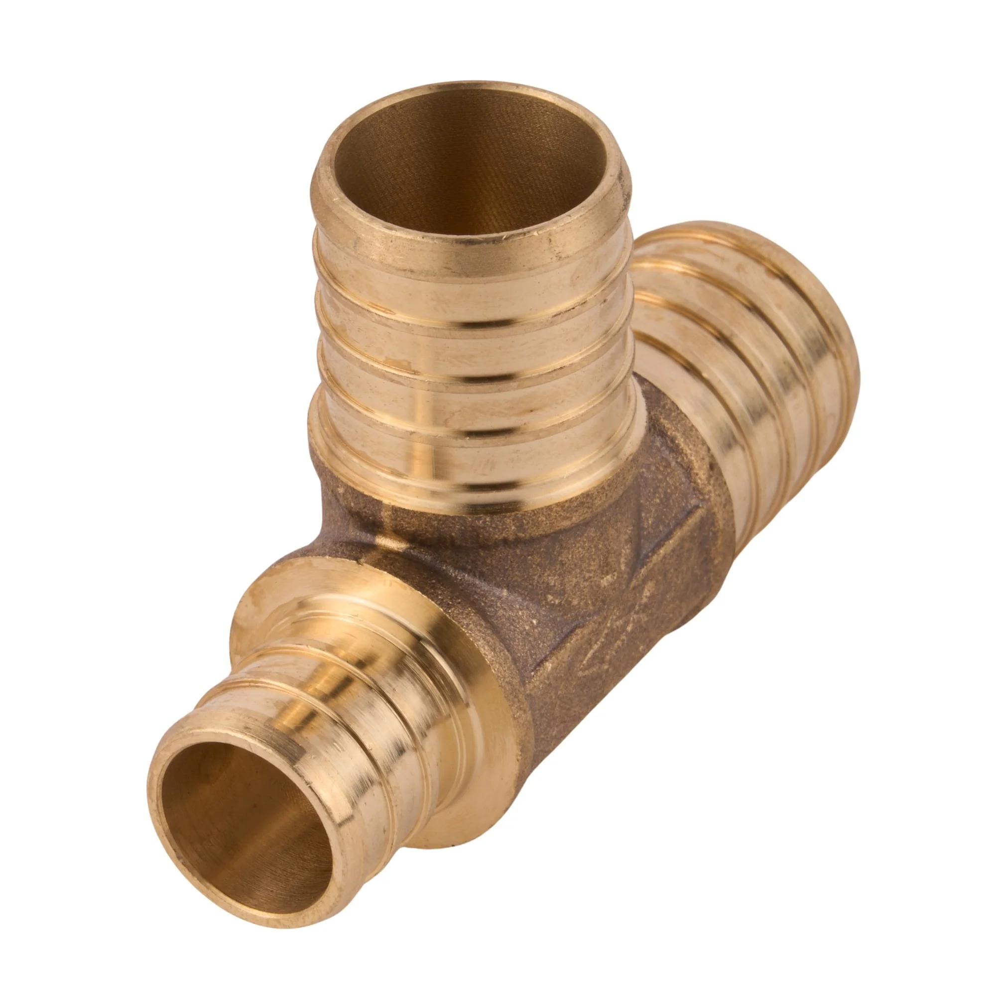 SharkBite PEX Crimp Brass Reducing Tee (Lead Free) - Image 10