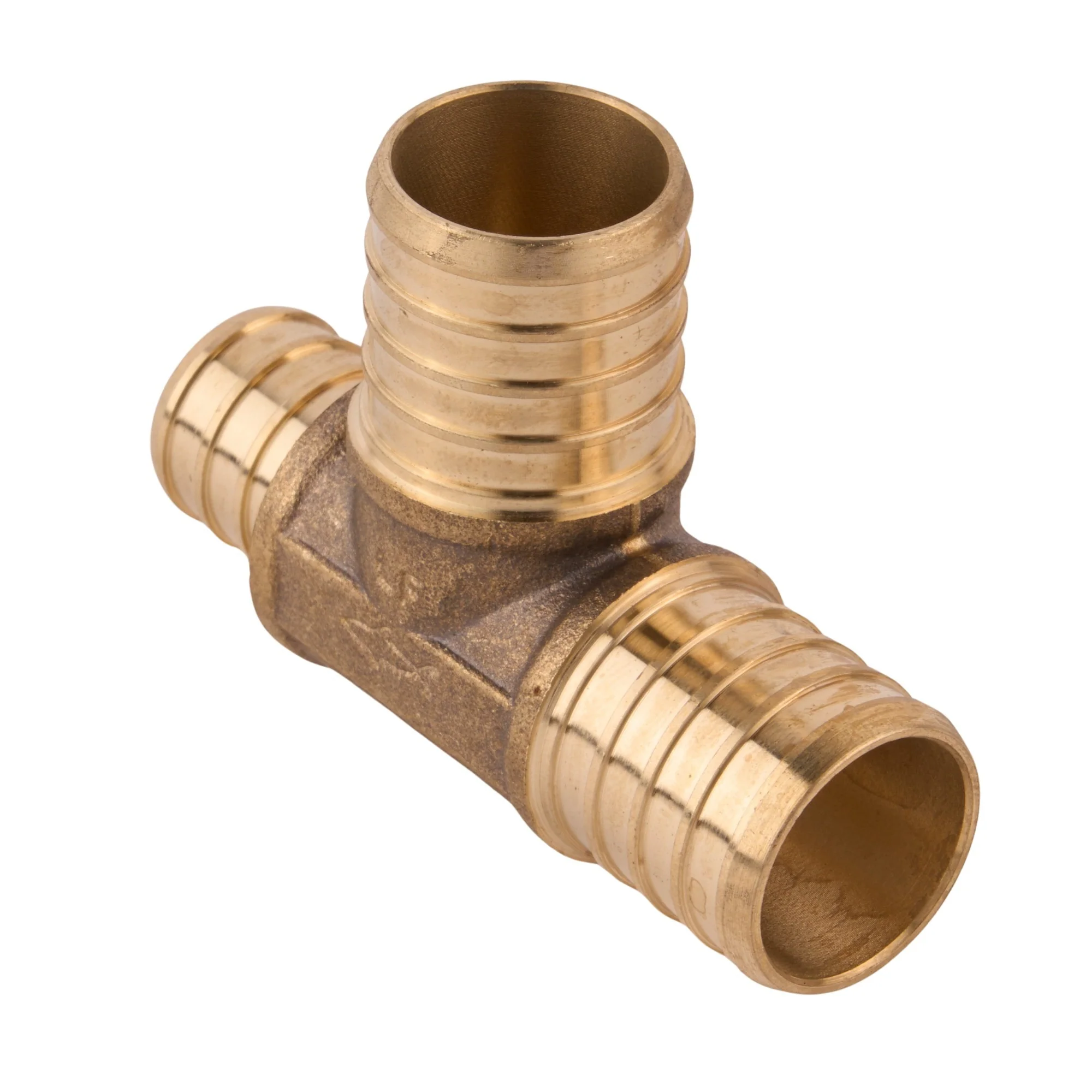 SharkBite PEX Crimp Brass Reducing Tee (Lead Free) - Image 4